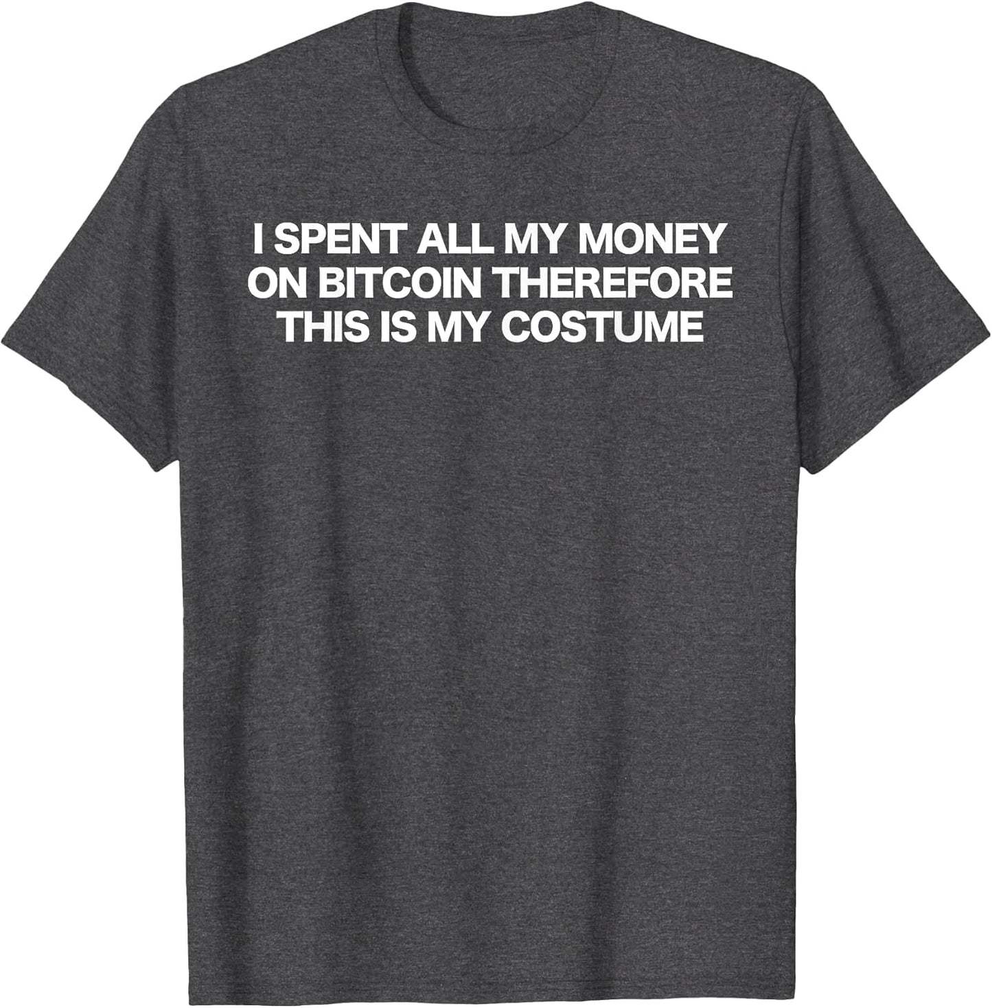 Bitcoin Cryptocurreny Halloween Ideas - Adult & Kids T-Shirts, Sweatshirts & Hoodies apparel design preview 1