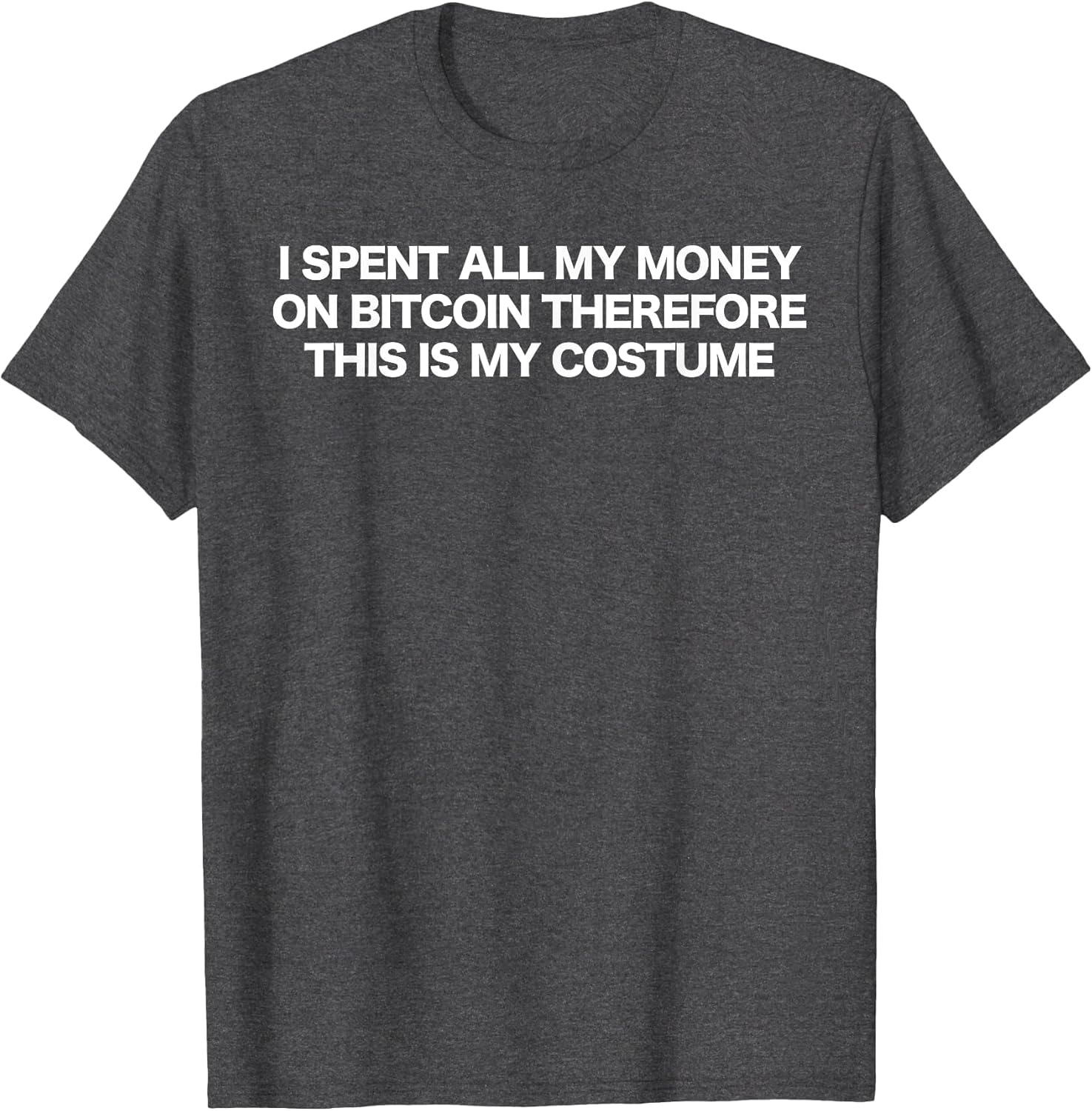 Bitcoin Cryptocurreny Halloween Ideas - Adult & Kids T-Shirts, Sweatshirts & Hoodies apparel design preview 1