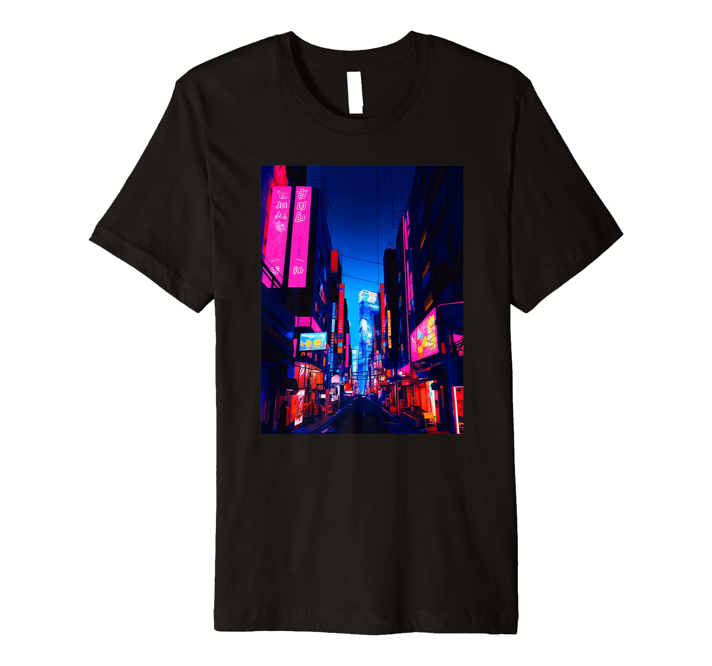 Tokyo Liminal Vaporwave Aesthetic T-Shirt - Fun Novelty Design for Adults - T-Shirt, Sweatshirt, Hoodie
