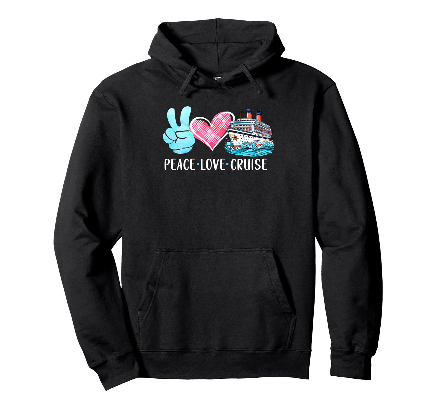 Cruise Trip Cruising Summer Beach Hoodie - Graphic Print for Adults - T-Shirt, Sweatshirt, Hoodie
