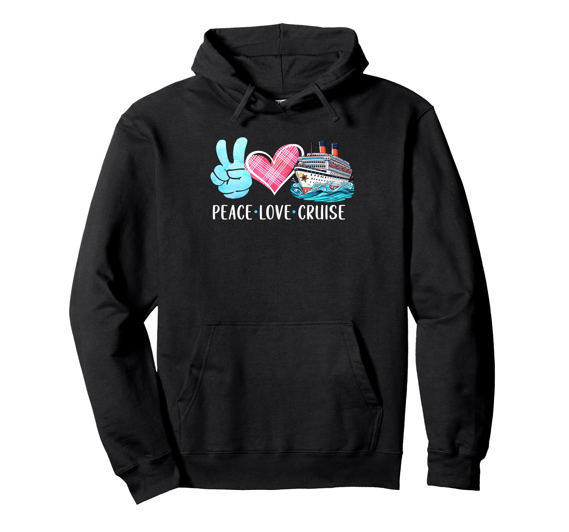 Cruise Trip Cruising Summer Beach Hoodie - Graphic Print for Adults - T-Shirt, Sweatshirt, Hoodie