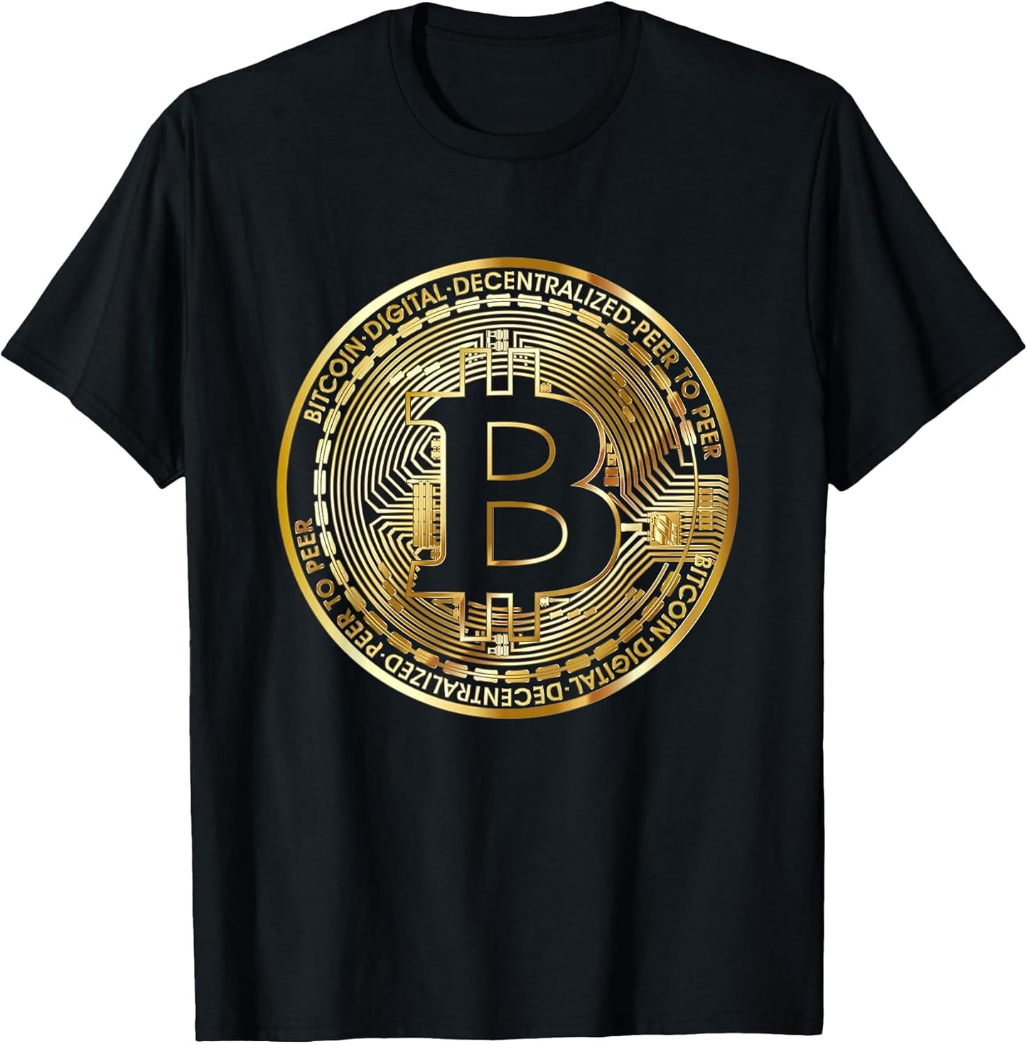Bitcoin Cryptocurrency BTC Trader Designs - Adult & Kids T-Shirts, Sweatshirts & Hoodies apparel design preview 1