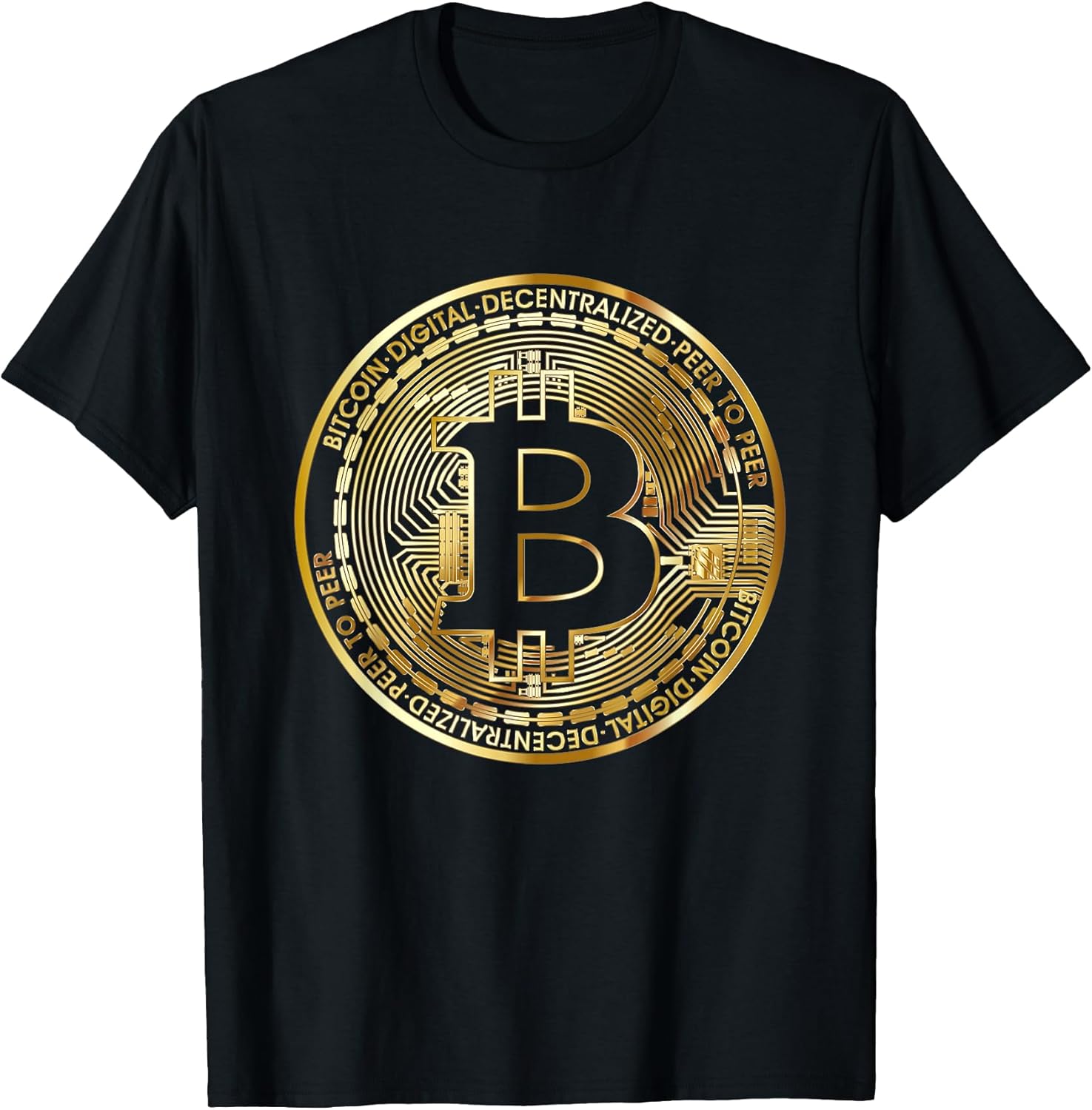 Bitcoin Cryptocurrency BTC Trader Designs - Adult & Kids T-Shirts, Sweatshirts & Hoodies apparel design preview 1