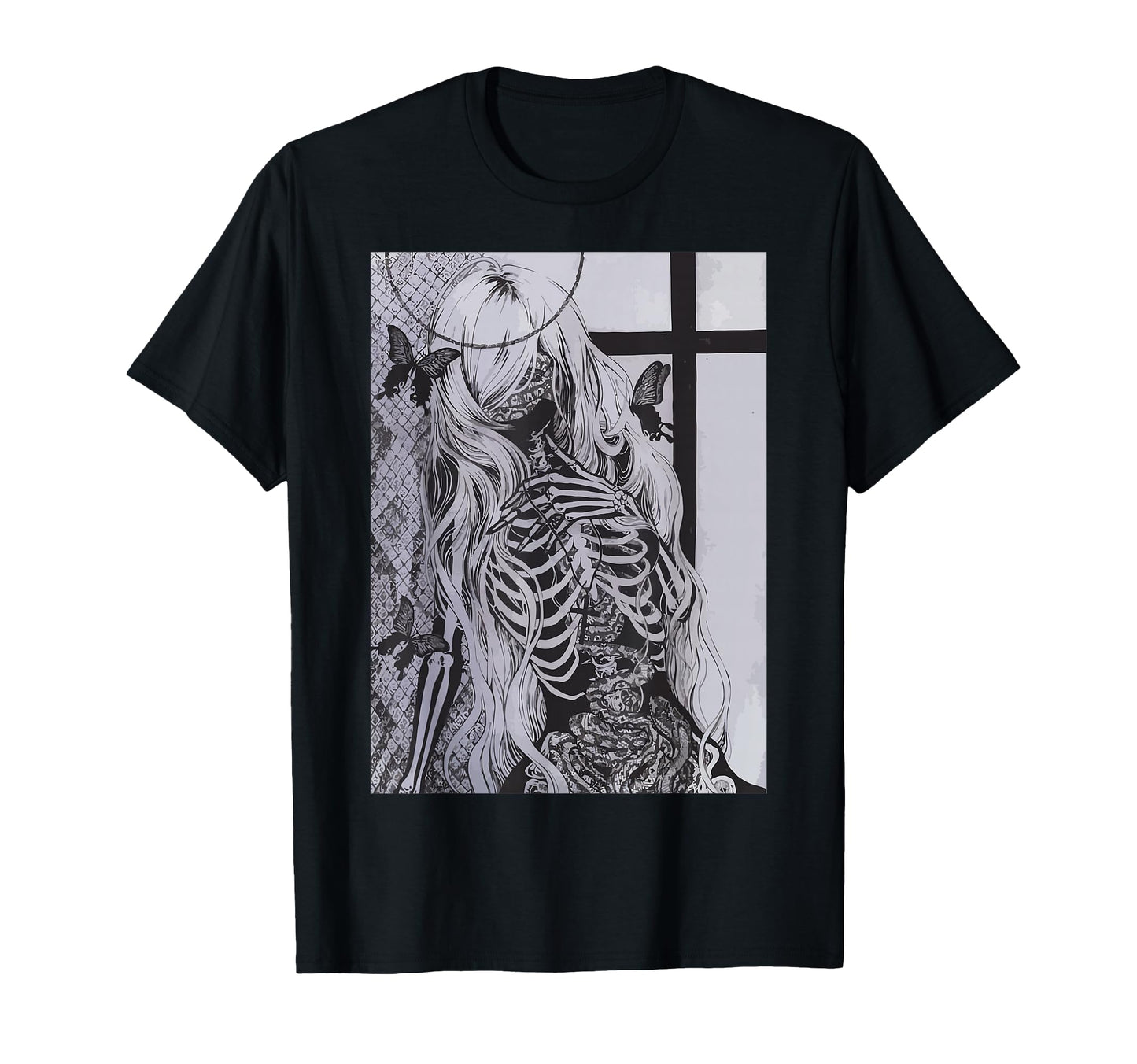 Dark Art Soft Grunge Y2K Female T-Shirt - Casual Everyday Wear Men Women - T-Shirt, Sweatshirt, Hoodie