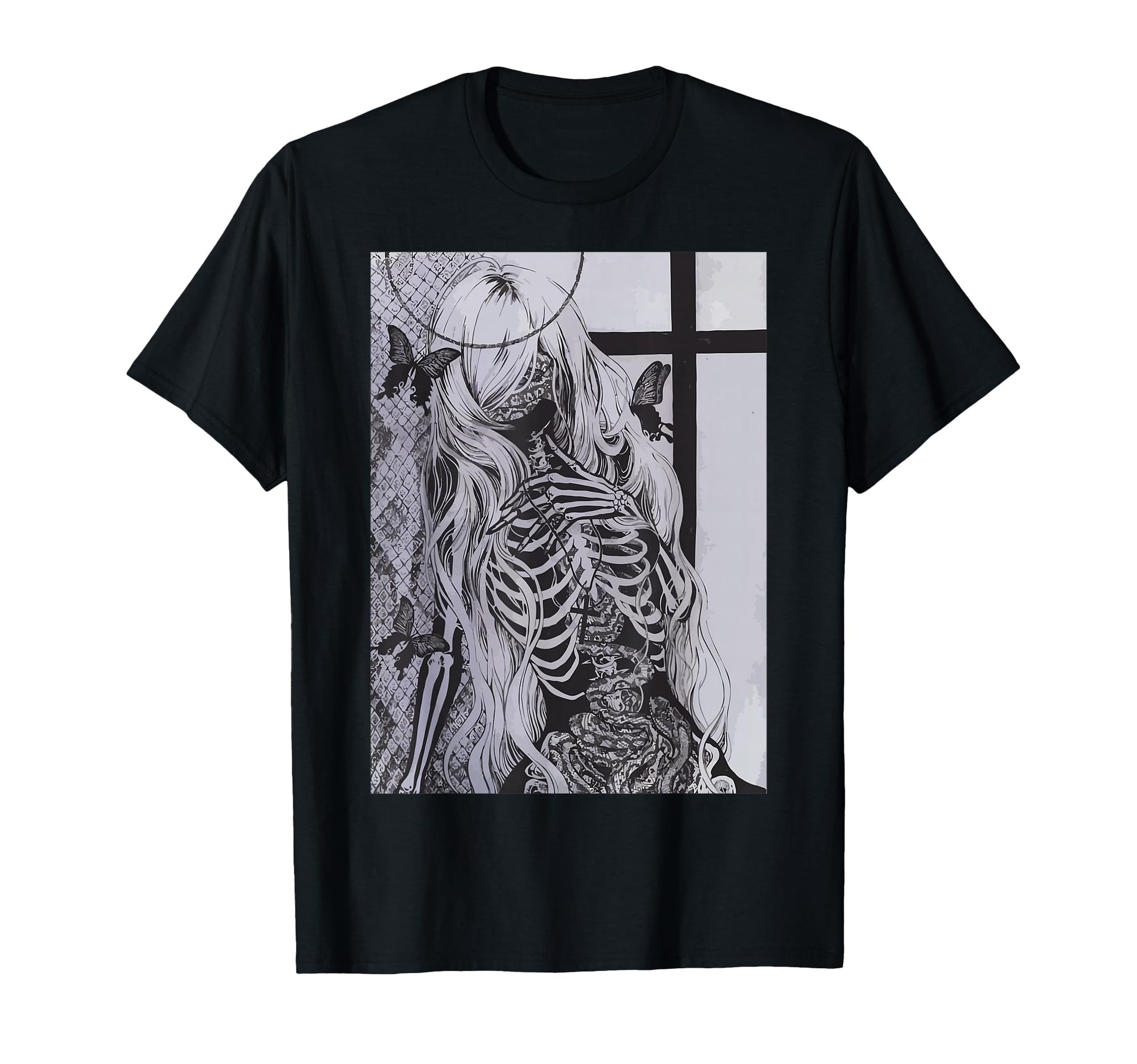 Dark Art Soft Grunge Y2K Female T-Shirt - Casual Everyday Wear Men Women - T-Shirt, Sweatshirt, Hoodie