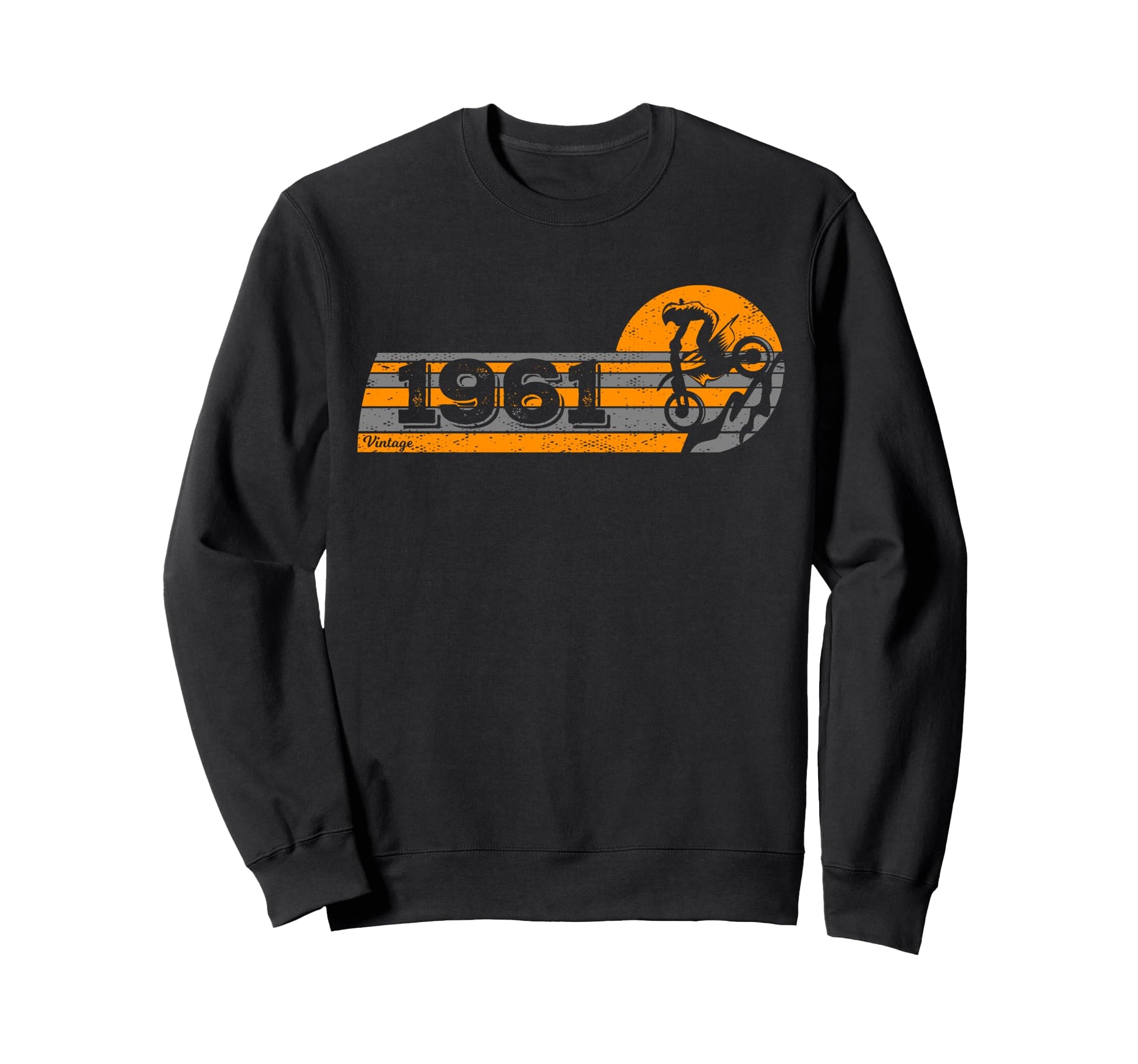 Motorcross Motorcycle 1961 Sweatshirt - Aesthetic Graphic for Adults - T-Shirt, Sweatshirt, Hoodie