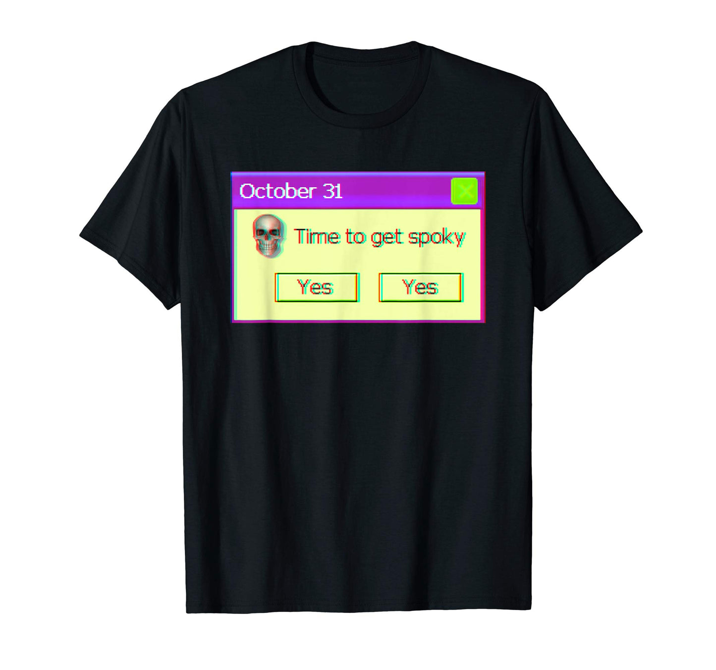 Time To Get Spooky Aesthetic T-Shirt - Streetwear Style Men Women - T-Shirt, Sweatshirt, Hoodie