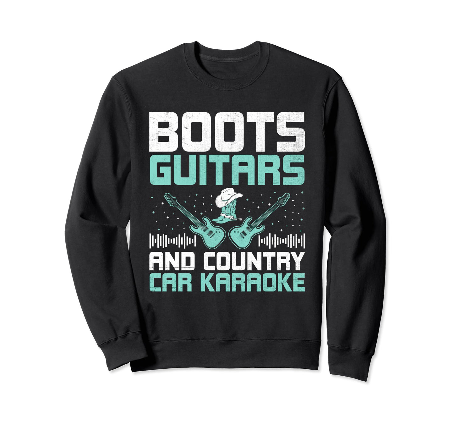 County Music Music Lover Western Sweatshirt - Trendy Graphic for Adults - T-Shirt, Sweatshirt, Hoodie