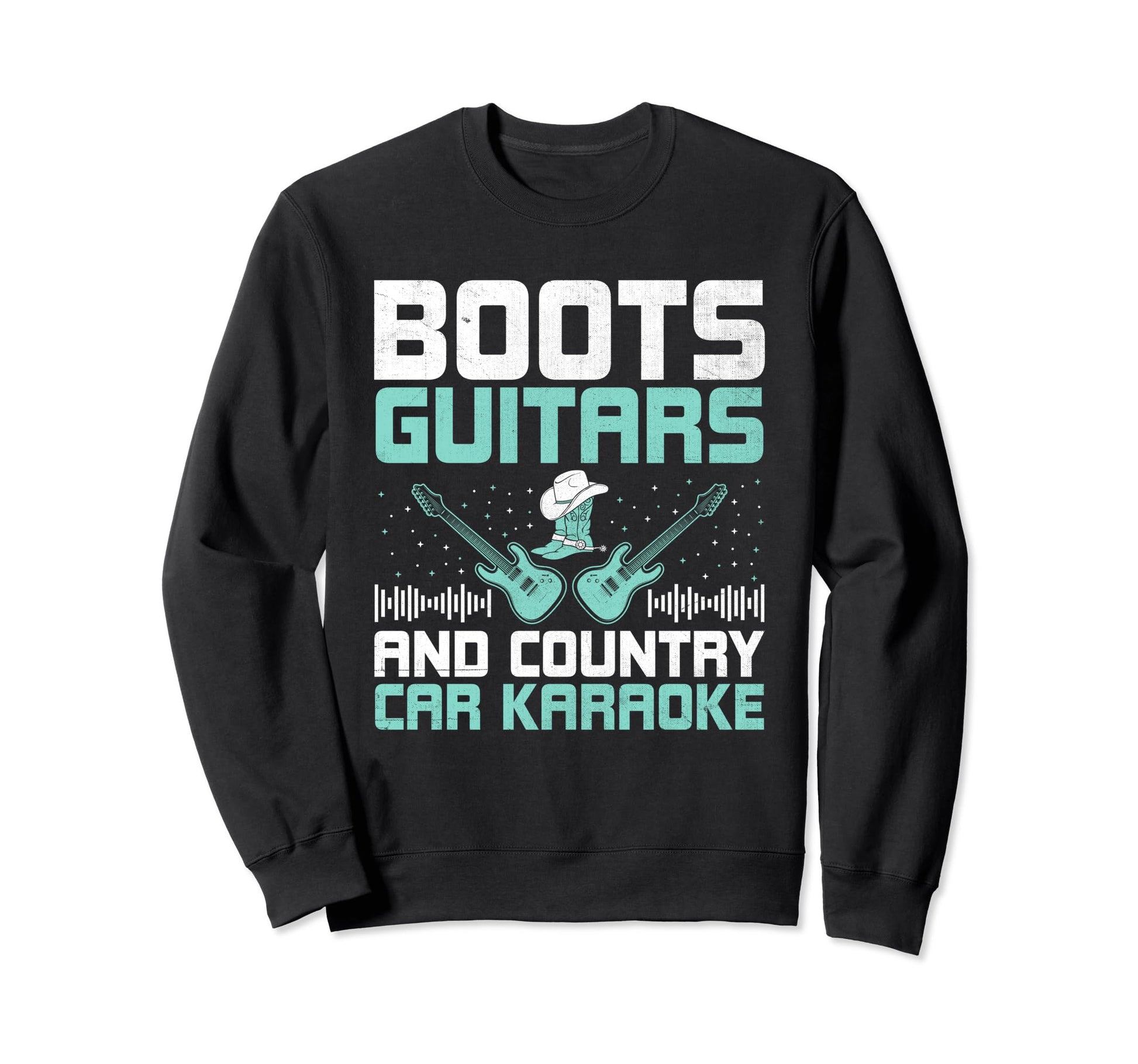 County Music Music Lover Western Sweatshirt - Trendy Graphic for Adults - T-Shirt, Sweatshirt, Hoodie