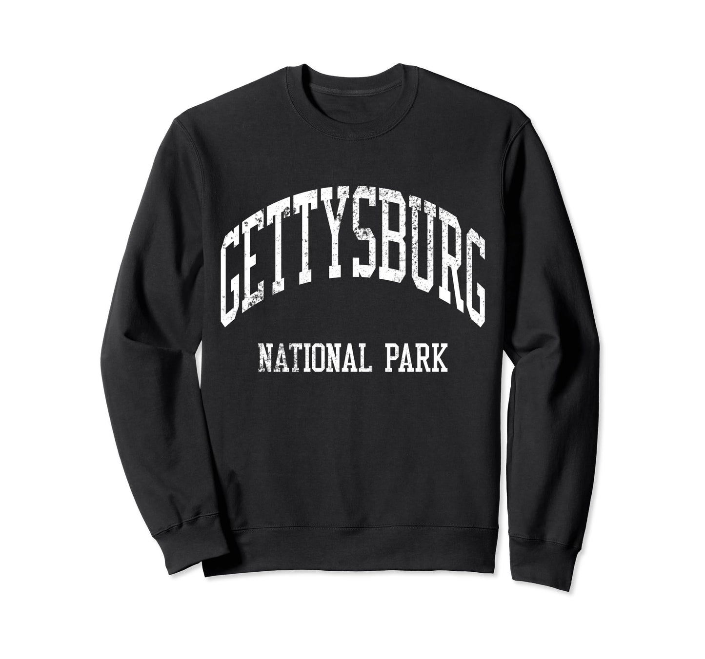 Gettysburg National Park 70S Sweatshirt - Streetwear Style for Adults - T-Shirt, Sweatshirt, Hoodie