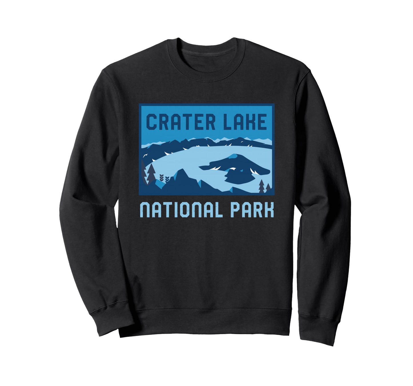 Crater Lake National Park Oregon Sweatshirt - Casual Everyday Wear Unisex - T-Shirt, Sweatshirt, Hoodie