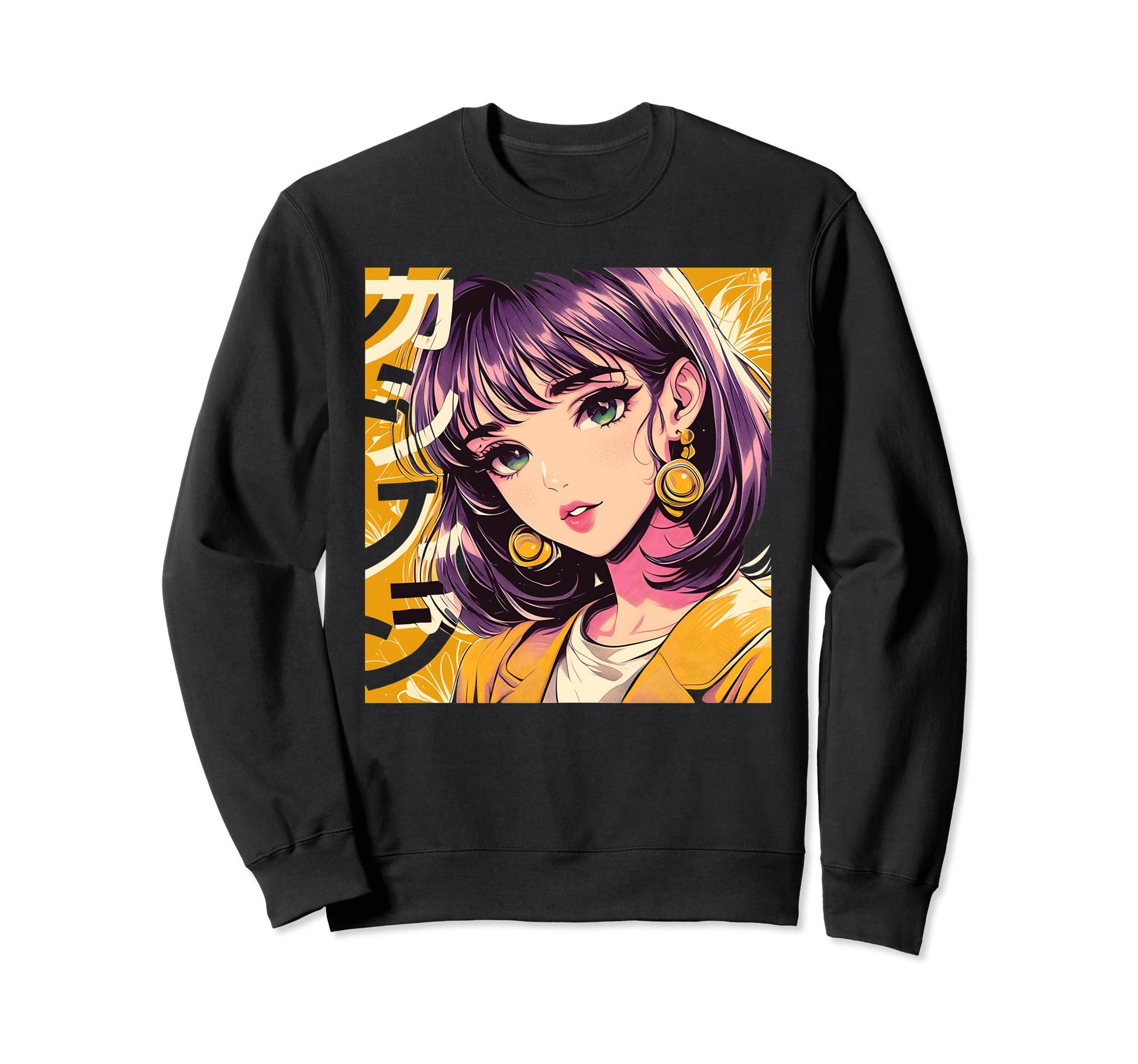 Anime Goth Grunge Demon Waifu Sweatshirt - Novelty Apparel Men Women - T-Shirt, Sweatshirt, Hoodie