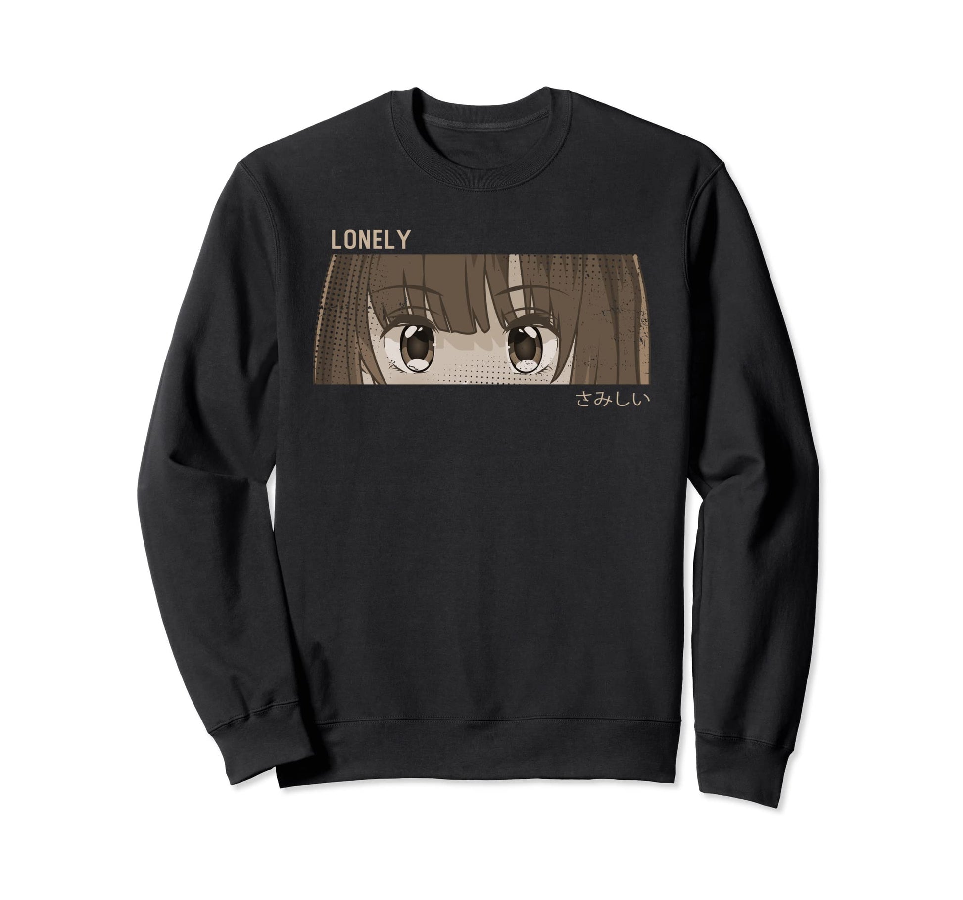 Lonely Aesthetic Vaporwave Japan Sweatshirt - Trendy Graphic Men Women - T-Shirt, Sweatshirt, Hoodie