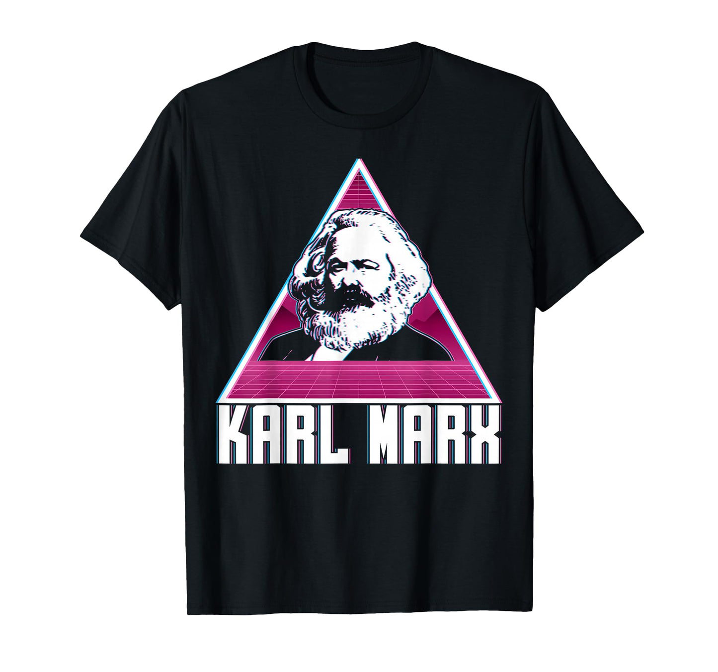 Karl Marx Communism Communist Vaporwave T-Shirt - Trendy Graphic Men Women - T-Shirt, Sweatshirt, Hoodie
