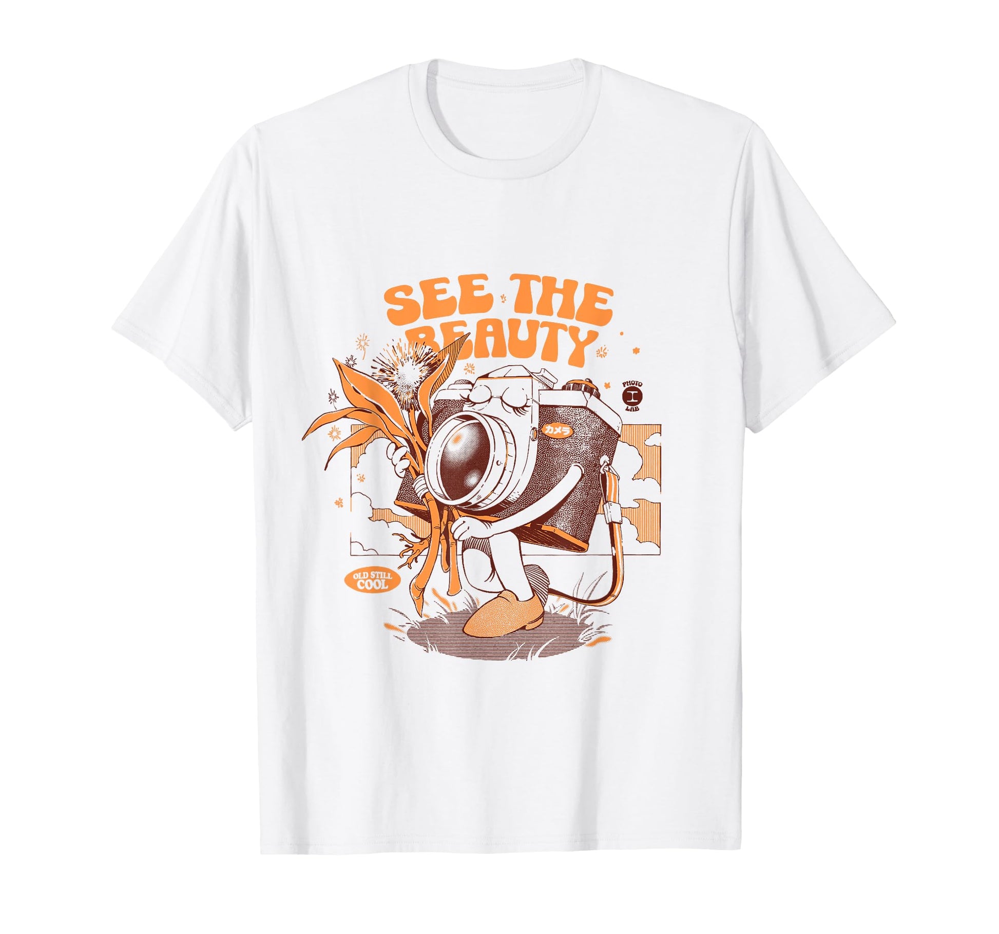 See Beauty 70S Camera Photography T-Shirt - Casual Everyday Wear Men Women - T-Shirt, Sweatshirt, Hoodie