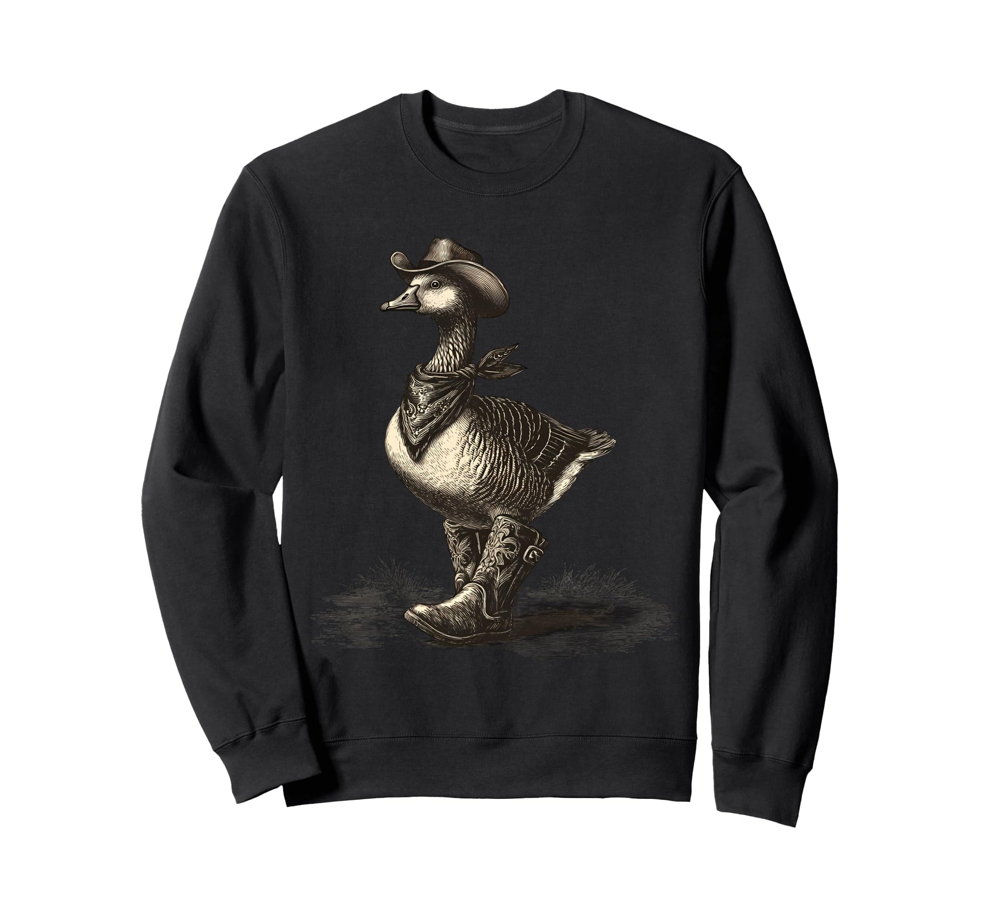 Goose Cowboy Rodeo Cowgirl Western Sweatshirt - Streetwear Style Men Women - T-Shirt, Sweatshirt, Hoodie