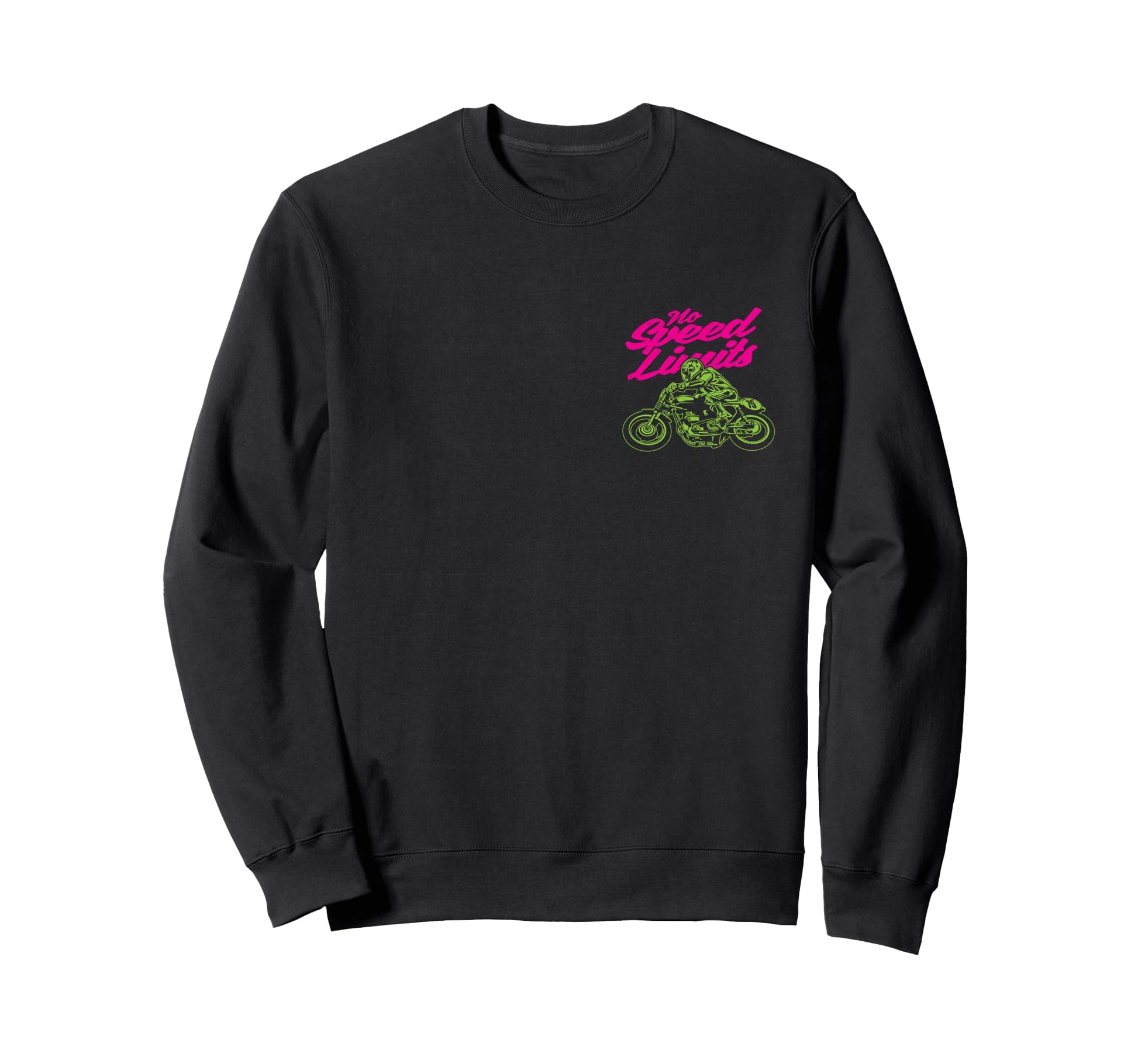 Motorcycle Race Sweatshirt - Fun Novelty Design Unisex - T-Shirt, Sweatshirt, Hoodie