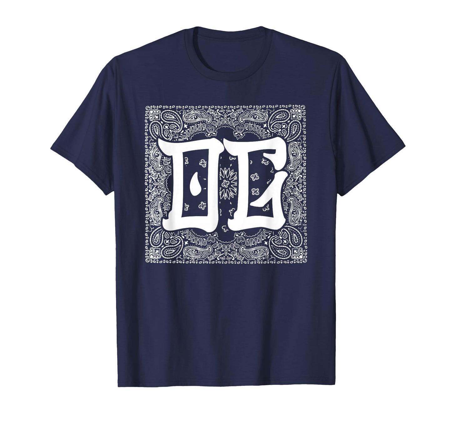 Og Bandana Cholo Westside Mexico Old T-Shirt - Graphic Print Men Women - T-Shirt, Sweatshirt, Hoodie