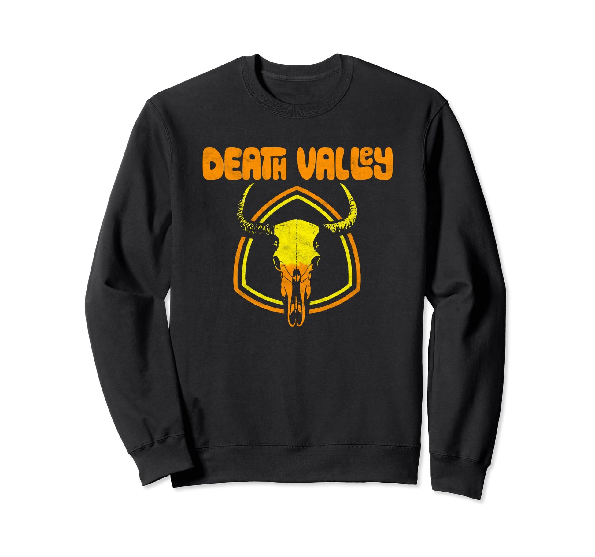 Death Valley National Park Cow Sweatshirt - Custom Art Print Men Women - T-Shirt, Sweatshirt, Hoodie