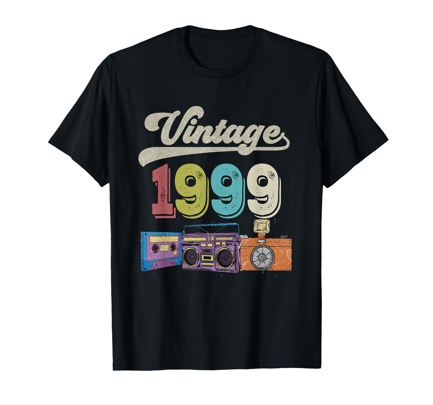 1999 Birthday Funny Old Cassette T-Shirt - Casual Everyday Wear for Adults - T-Shirt, Sweatshirt, Hoodie