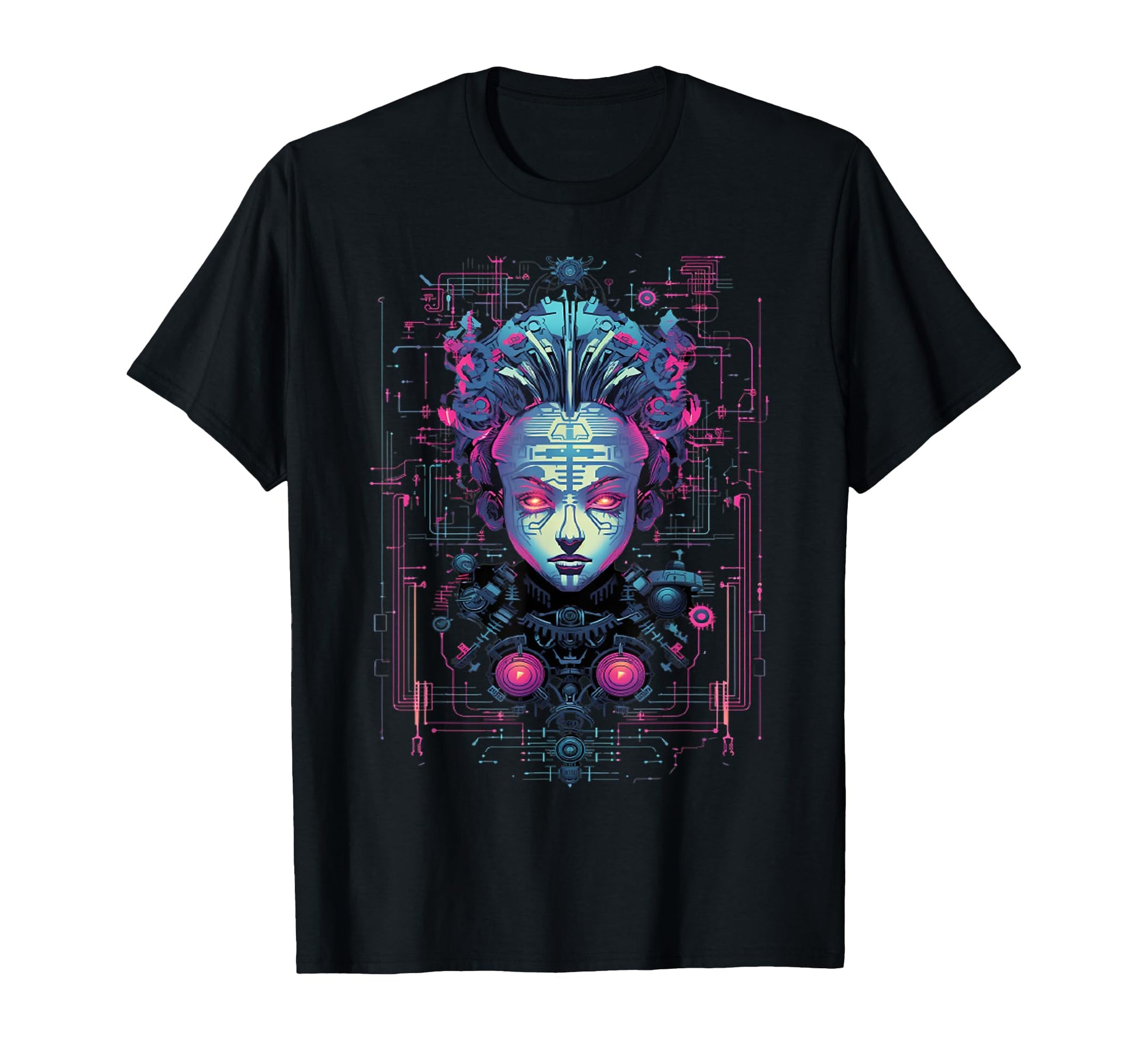 Vaporwave Aesthetics Psychedelic T-Shirt - Casual Everyday Wear Unisex - T-Shirt, Sweatshirt, Hoodie