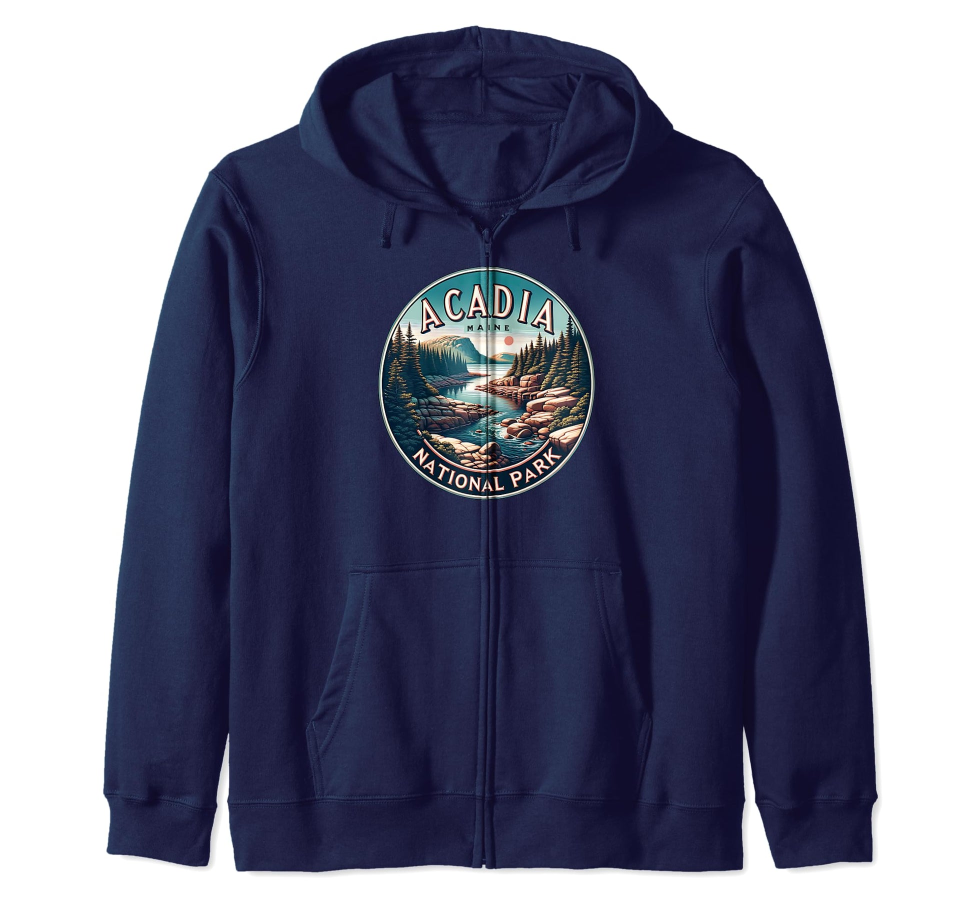 Acadia National Park Maine Usa Sweatshirt - Graphic Print for Adults - T-Shirt, Sweatshirt, Hoodie