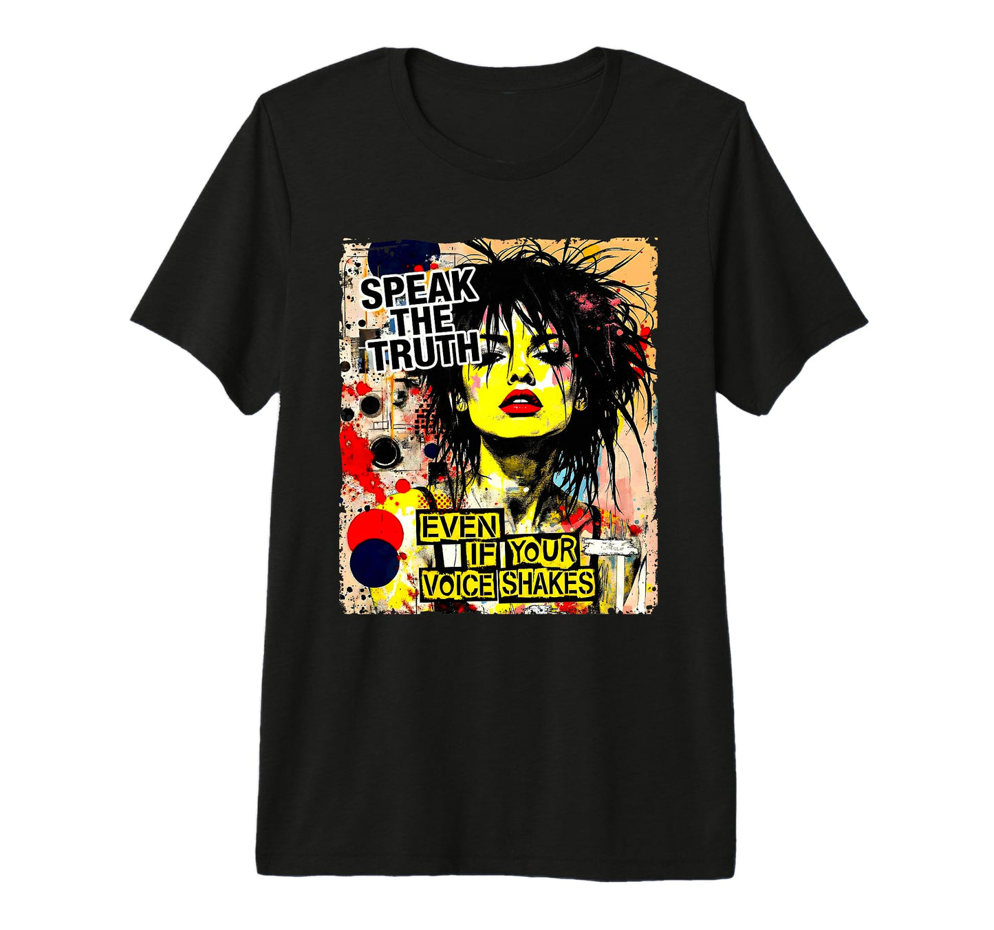 Punk Colorful 90S Urban Grunge Art T-Shirt - Custom Art Print Men Women - T-Shirt, Sweatshirt, Hoodie
