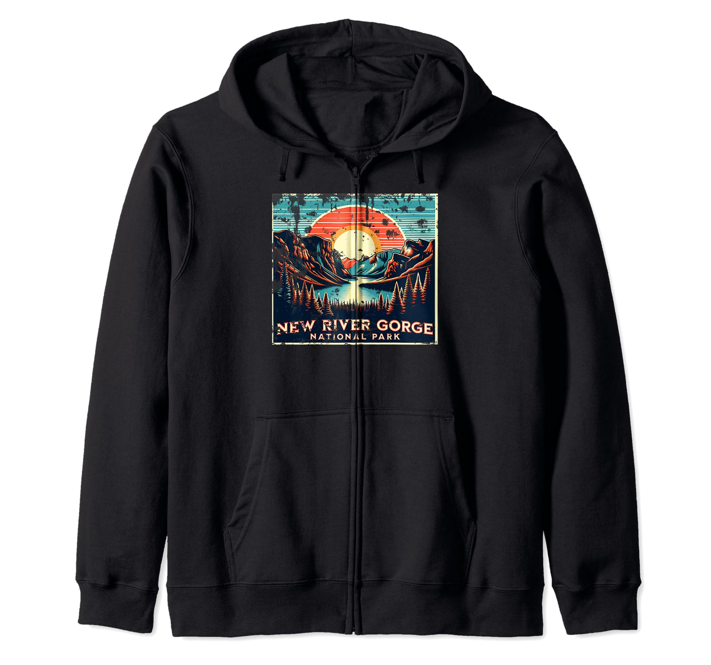 New River Gorge National Park Sweatshirt - Casual Everyday Wear for Adults - T-Shirt, Sweatshirt, Hoodie
