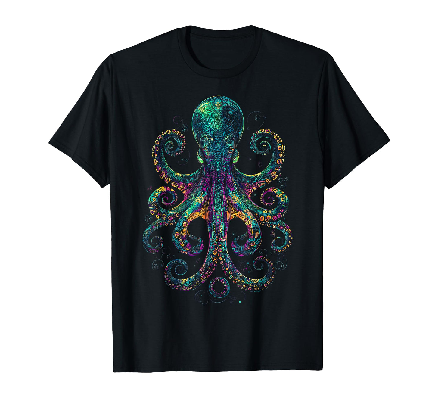 Grunge Octopus T-Shirt - Aesthetic Graphic Men Women - T-Shirt, Sweatshirt, Hoodie