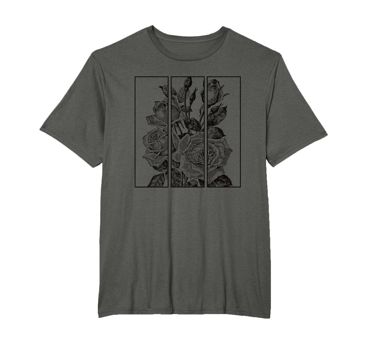 Black Roses Aesthetic Soft Grunge T-Shirt - Custom Art Print for Adults - T-Shirt, Sweatshirt, Hoodie