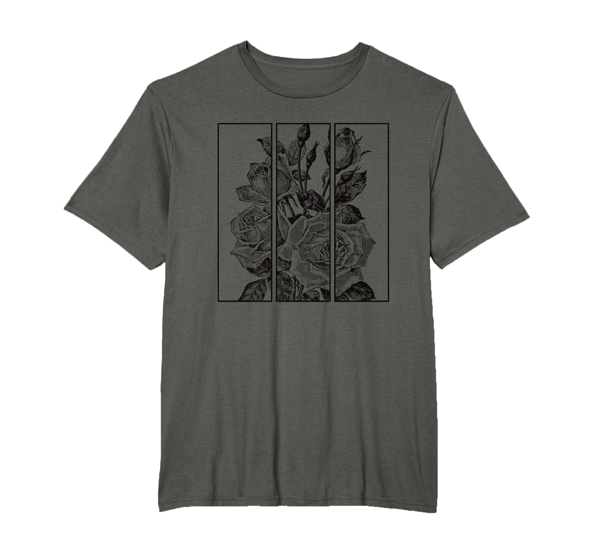 Black Roses Aesthetic Soft Grunge T-Shirt - Custom Art Print for Adults - T-Shirt, Sweatshirt, Hoodie