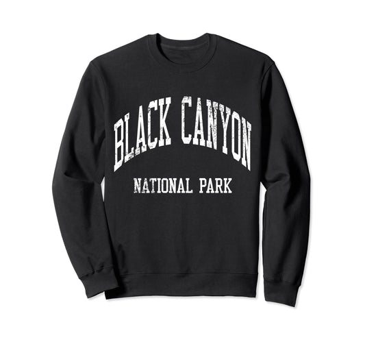 Black Canyon National Park 70S Sweatshirt - Novelty Apparel Men Women - T-Shirt, Sweatshirt, Hoodie