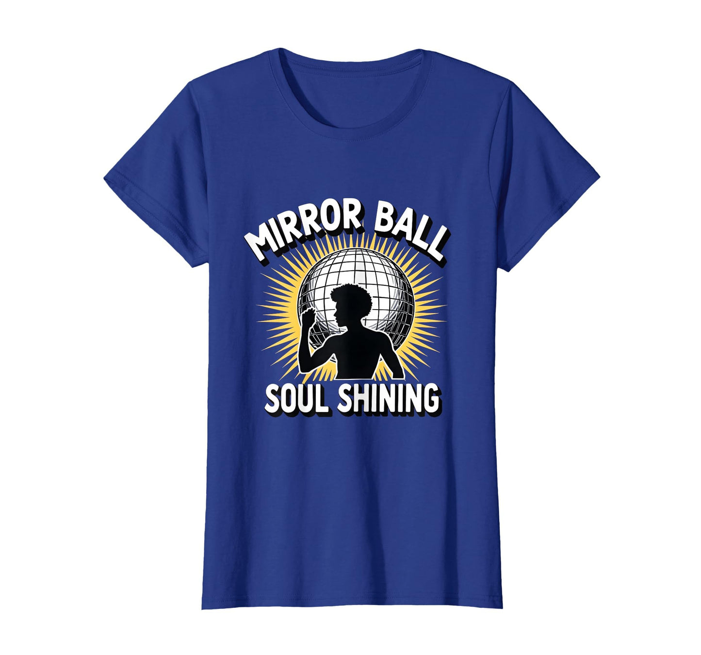 Mirror Ball Soul Shining Birthday T-Shirt - Custom Art Print for Adults - T-Shirt, Sweatshirt, Hoodie
