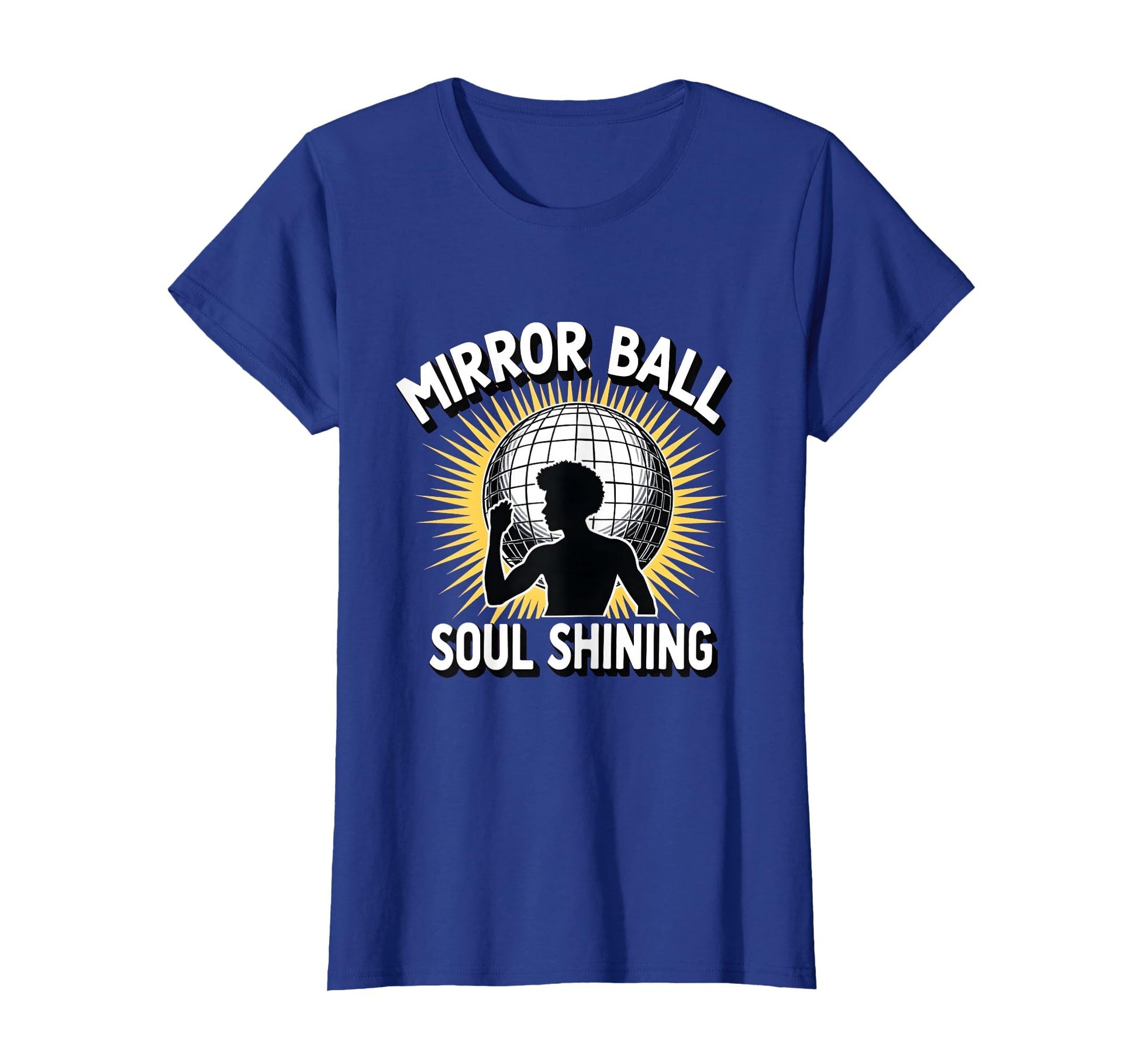 Mirror Ball Soul Shining Birthday T-Shirt - Custom Art Print for Adults - T-Shirt, Sweatshirt, Hoodie