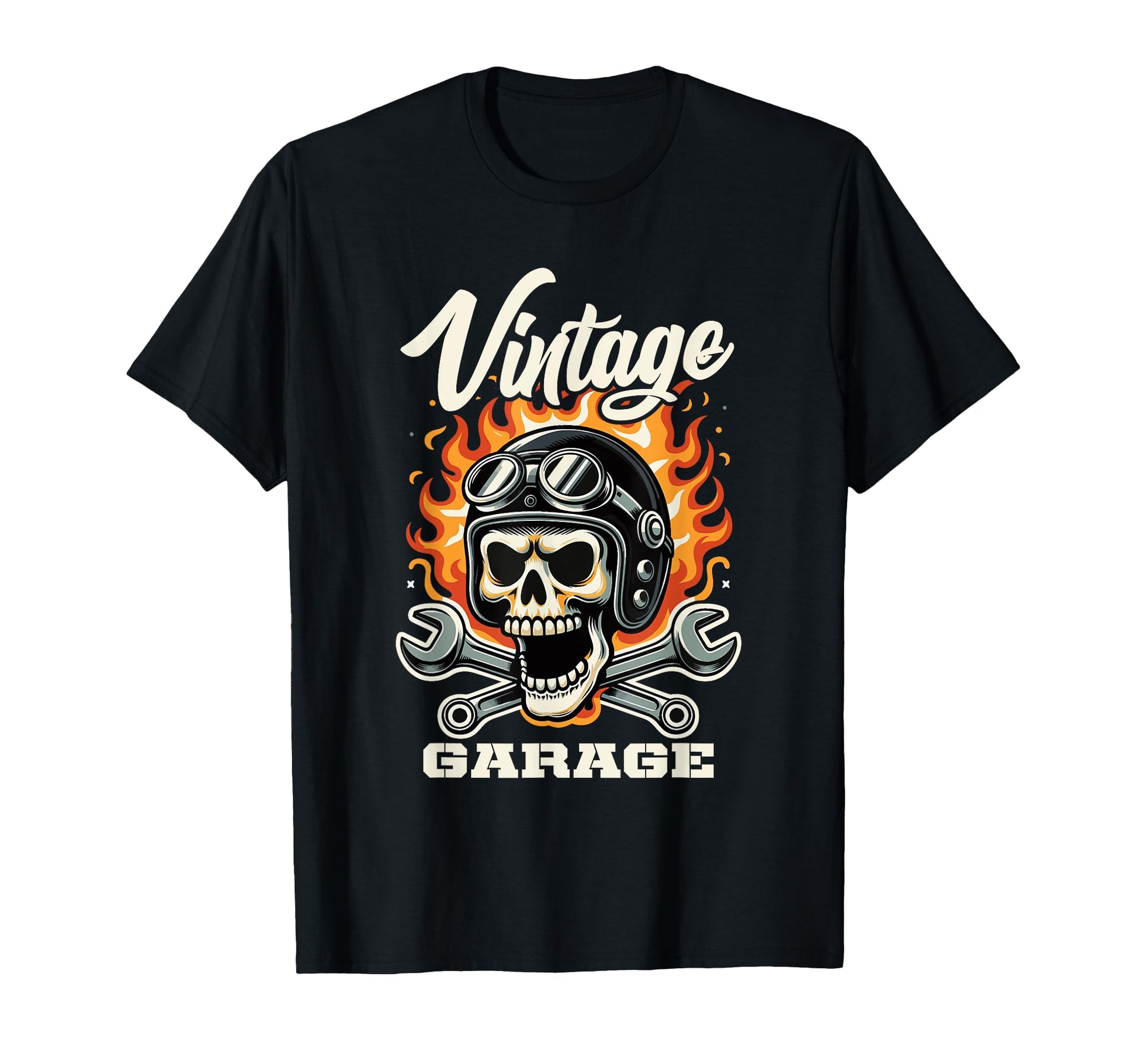 Garage Motorcycle Mechanic Biker T-Shirt - Novelty Apparel Men Women - T-Shirt, Sweatshirt, Hoodie