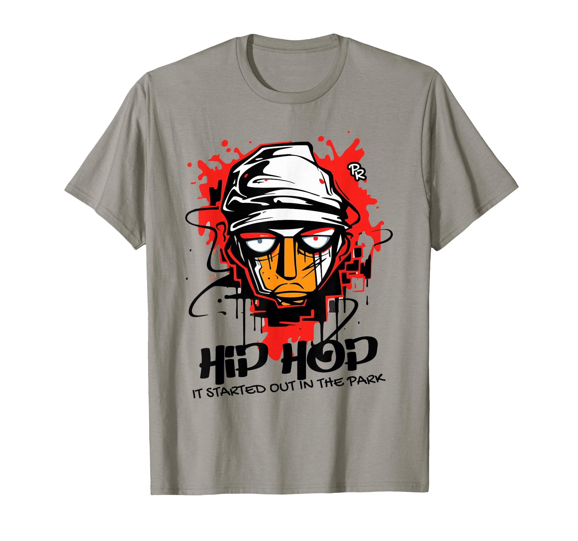 It Started Out Park Graffiti And Music Hip T-Shirt - Unique Graphic Unisex - T-Shirt, Sweatshirt, Hoodie