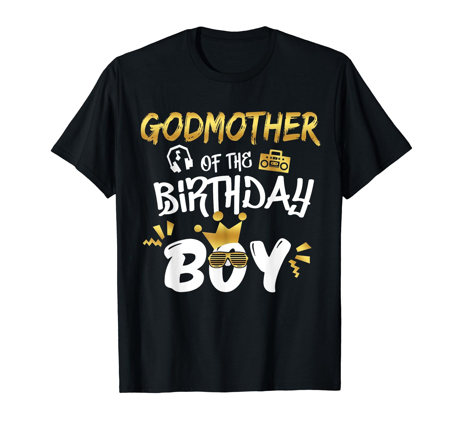 Godmother Bday Notorious One Old School Hip T-Shirt - Graphic Print Unisex - T-Shirt, Sweatshirt, Hoodie