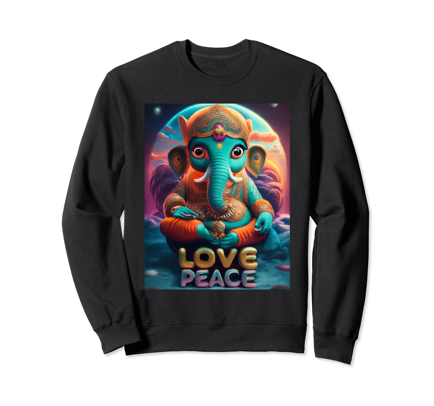 Inspirational Love And Peace Sweatshirt - Casual Everyday Wear Unisex - T-Shirt, Sweatshirt, Hoodie
