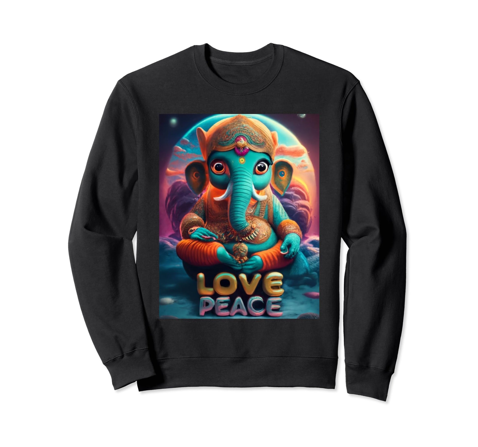 Inspirational Love And Peace Sweatshirt - Casual Everyday Wear Unisex - T-Shirt, Sweatshirt, Hoodie