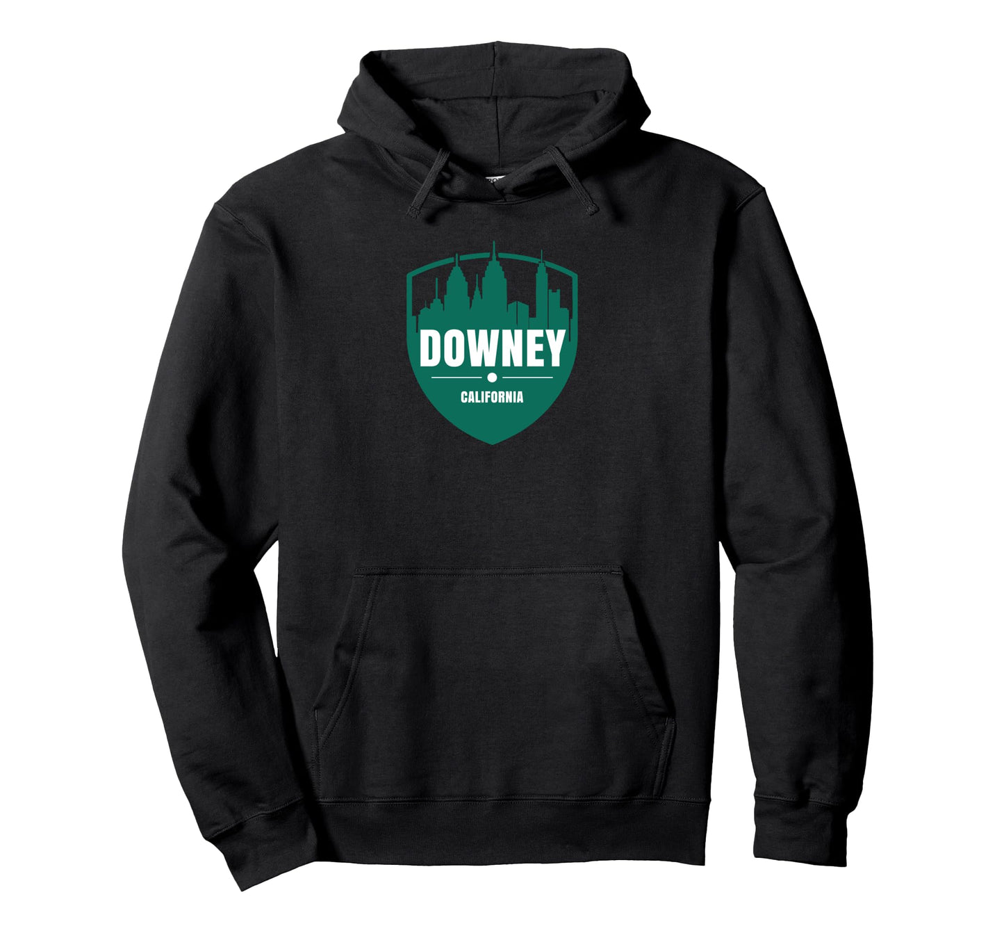 Downey California Ca Us Cities Western Hoodie - Graphic Print for Adults - T-Shirt, Sweatshirt, Hoodie