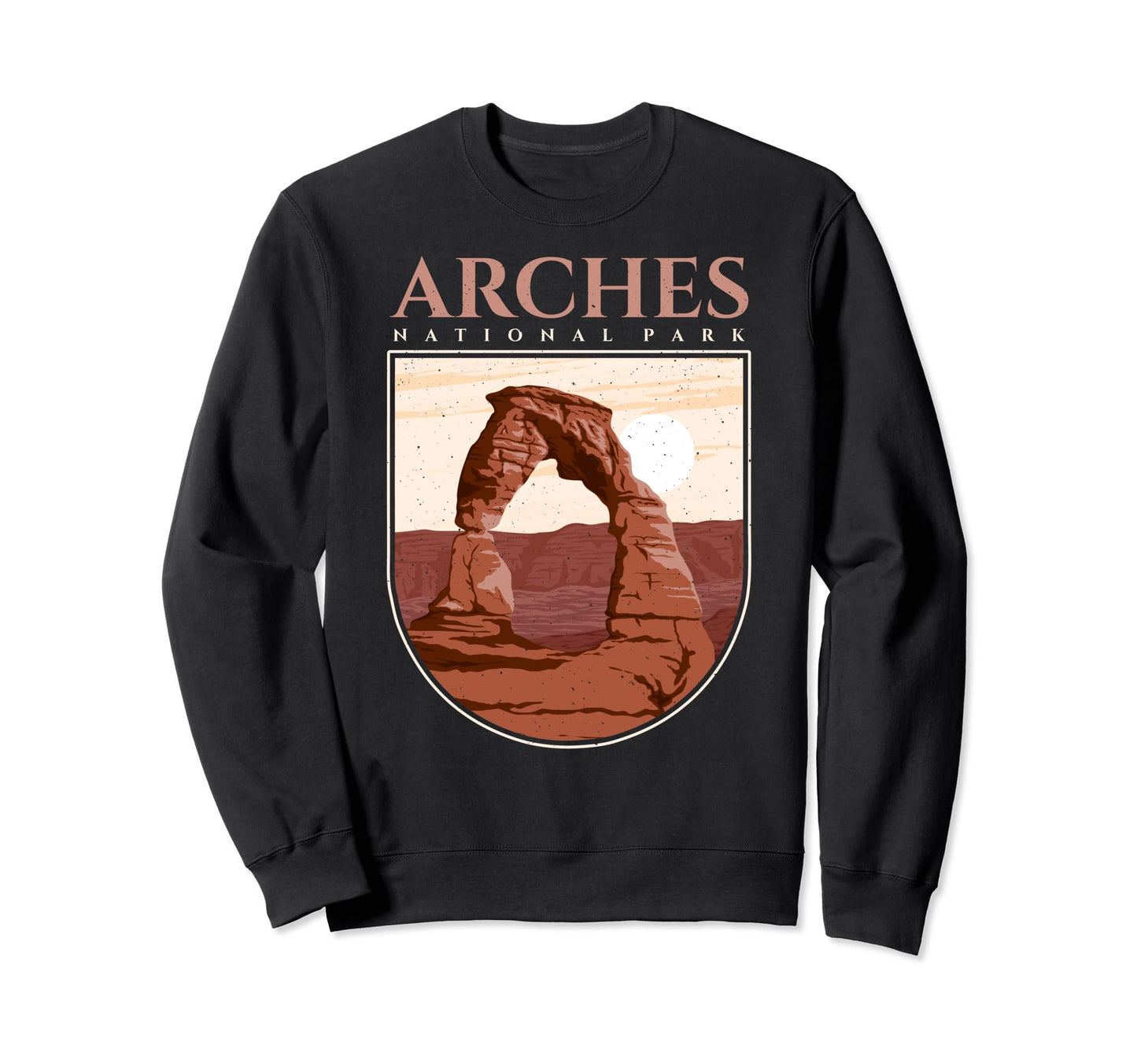 Arches National Park Hiking Sweatshirt - Custom Art Print for Adults - T-Shirt, Sweatshirt, Hoodie