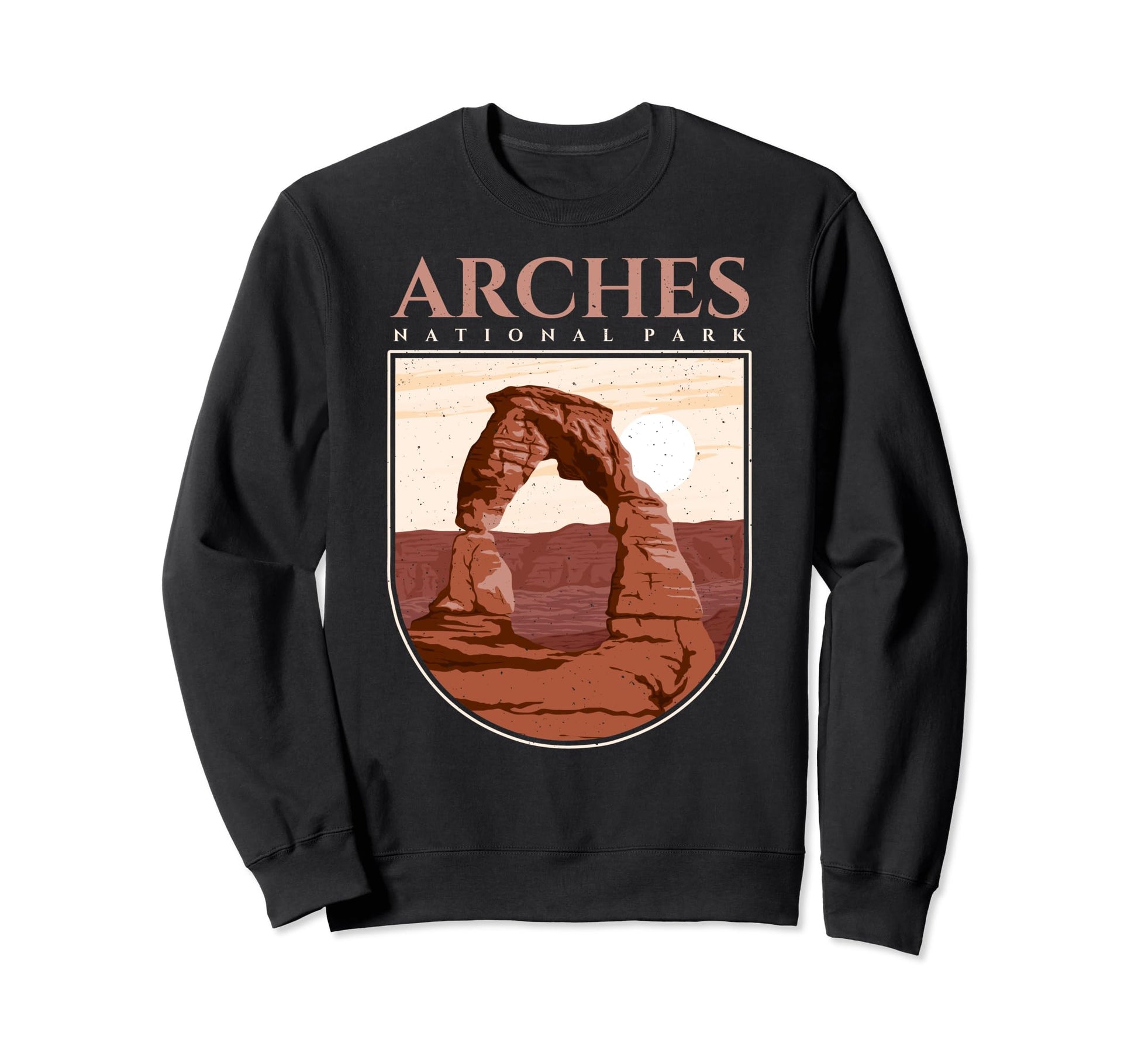 Arches National Park Hiking Sweatshirt - Custom Art Print for Adults - T-Shirt, Sweatshirt, Hoodie