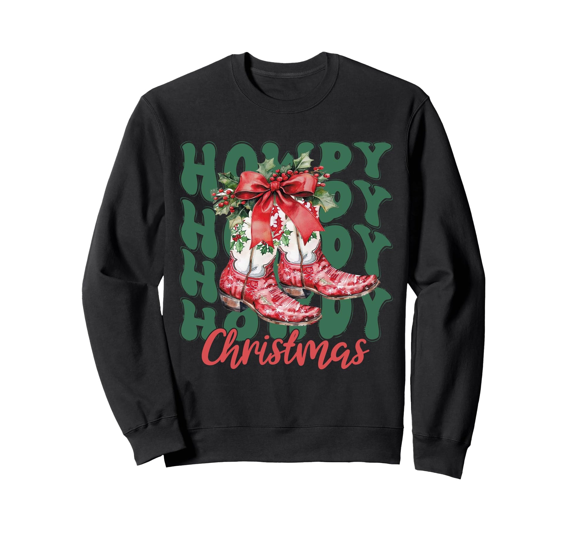 Howdy Western Coquette Sweatshirt - Trendy Graphic Unisex - T-Shirt, Sweatshirt, Hoodie