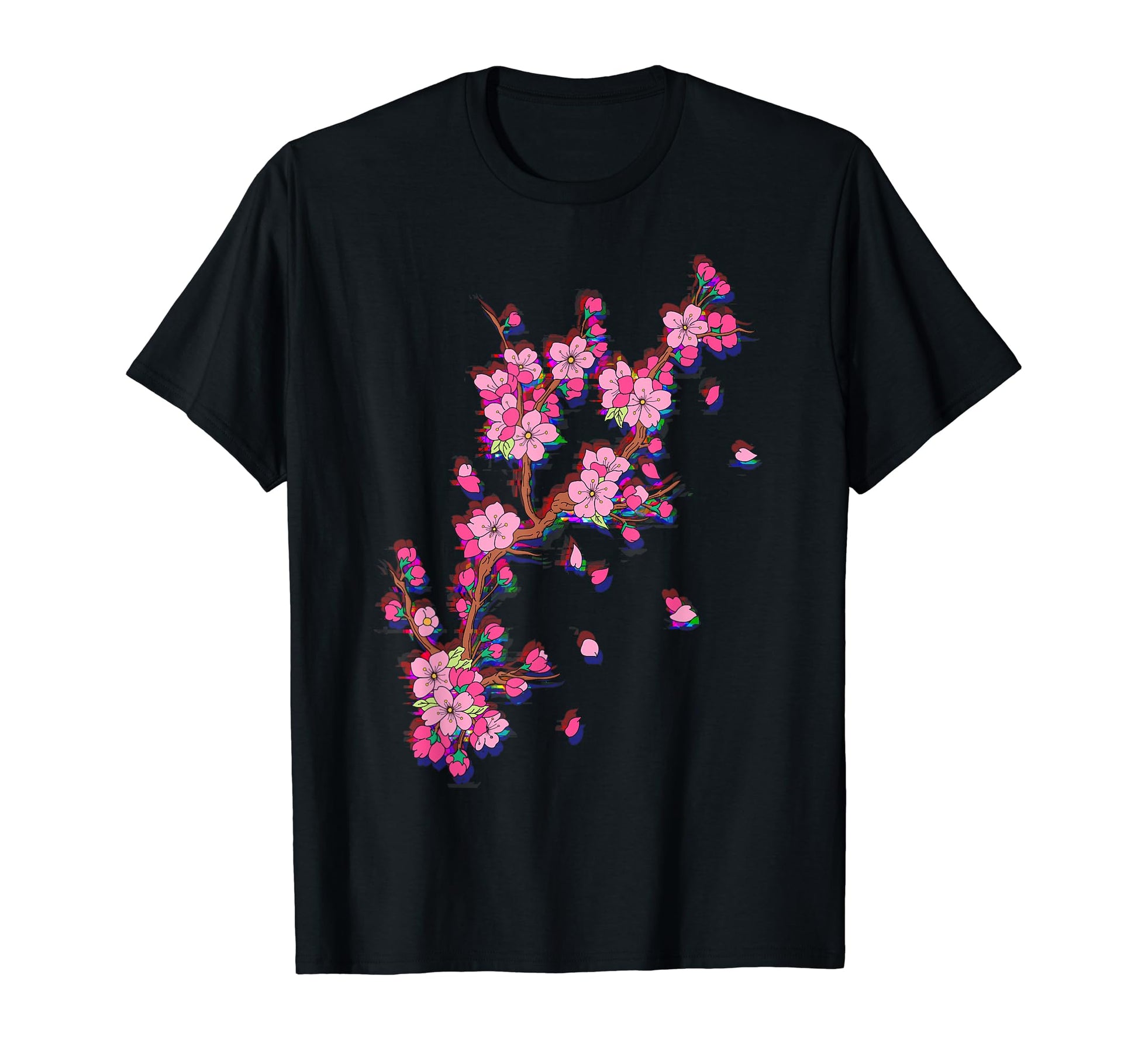 Cherry Blossom Sakura Vaporwave T-Shirt - Minimalist Print Men Women - T-Shirt, Sweatshirt, Hoodie