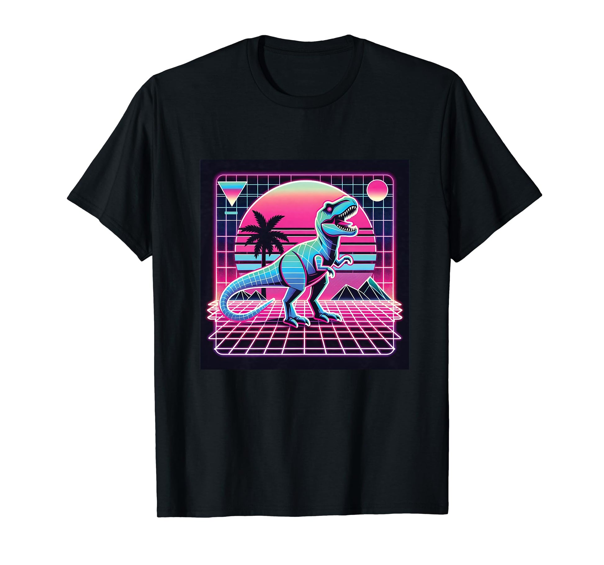 Retrowave Synthwave Aesthetic Vaporwave T-Shirt - Graphic Print Unisex - T-Shirt, Sweatshirt, Hoodie