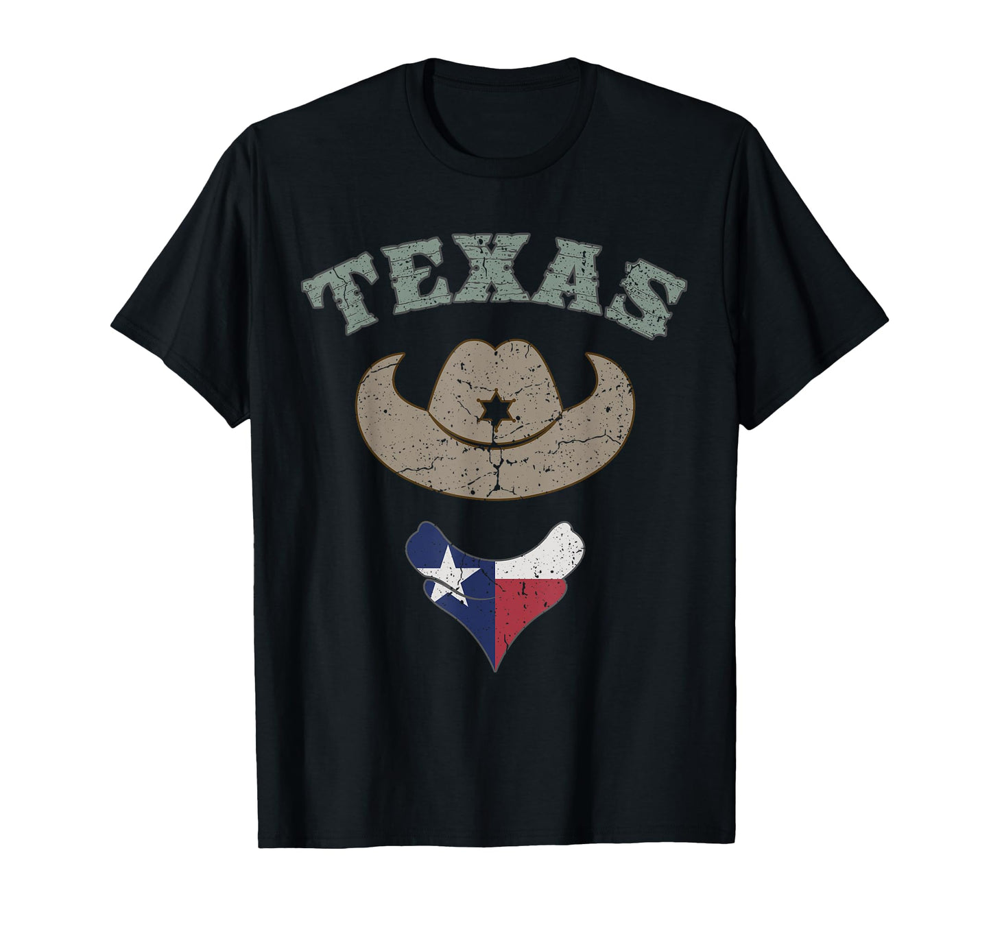 Texas Cowboy Western Country T-Shirt - Aesthetic Graphic for Adults - T-Shirt, Sweatshirt, Hoodie