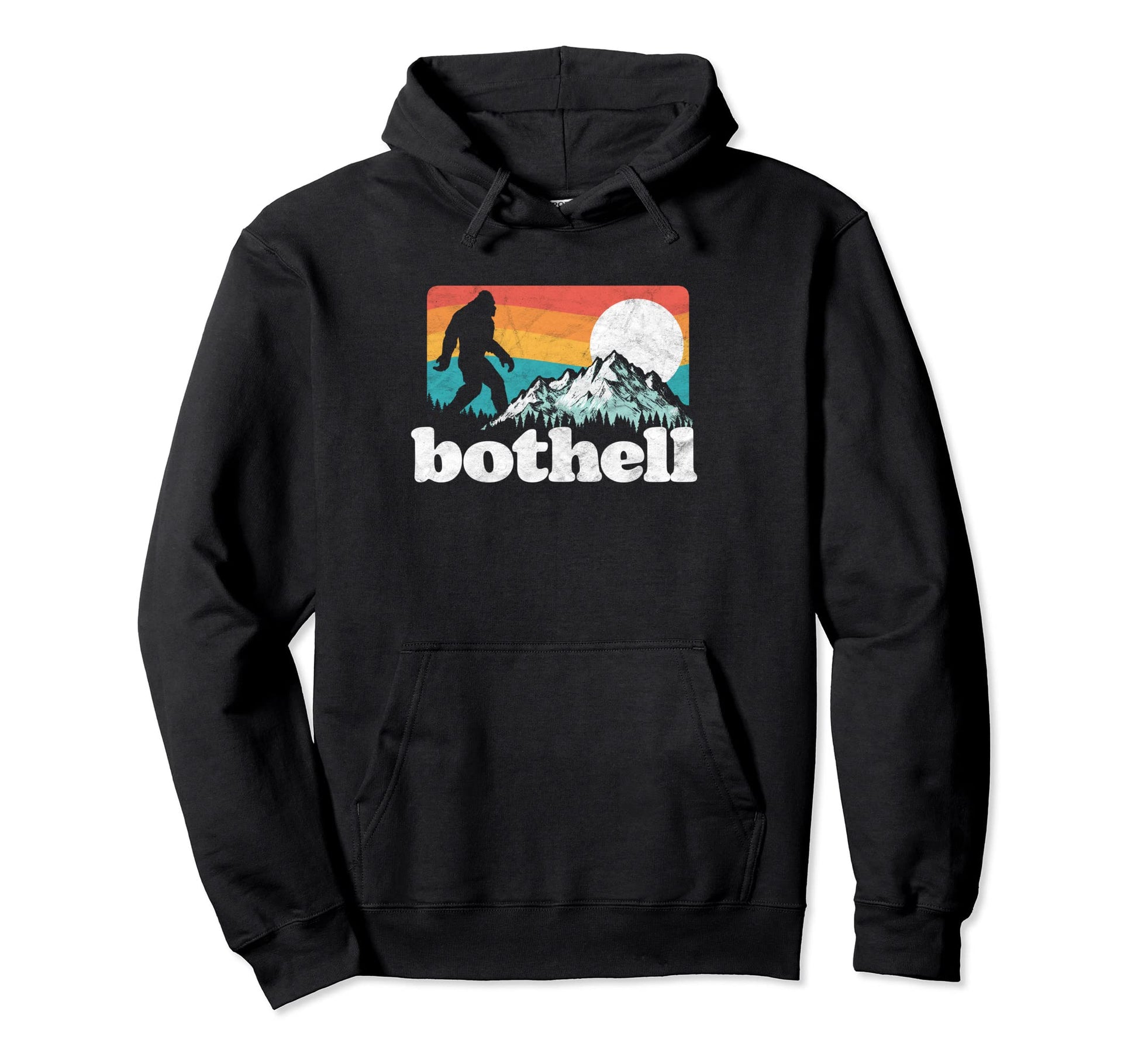 Bothell West Washington Bigfoot Hoodie - Casual Everyday Wear for Adults - T-Shirt, Sweatshirt, Hoodie