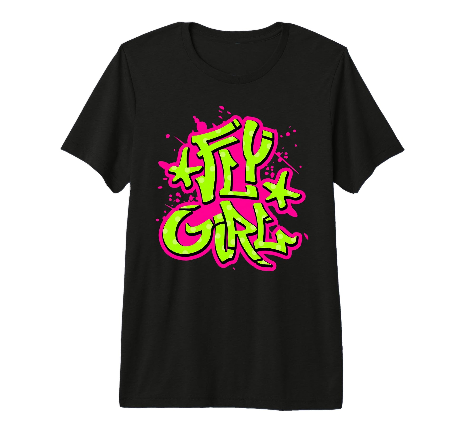 Fly 80S 90S Old School B Hip Hop Tri T-Shirt - Fun Novelty Design Unisex - T-Shirt, Sweatshirt, Hoodie