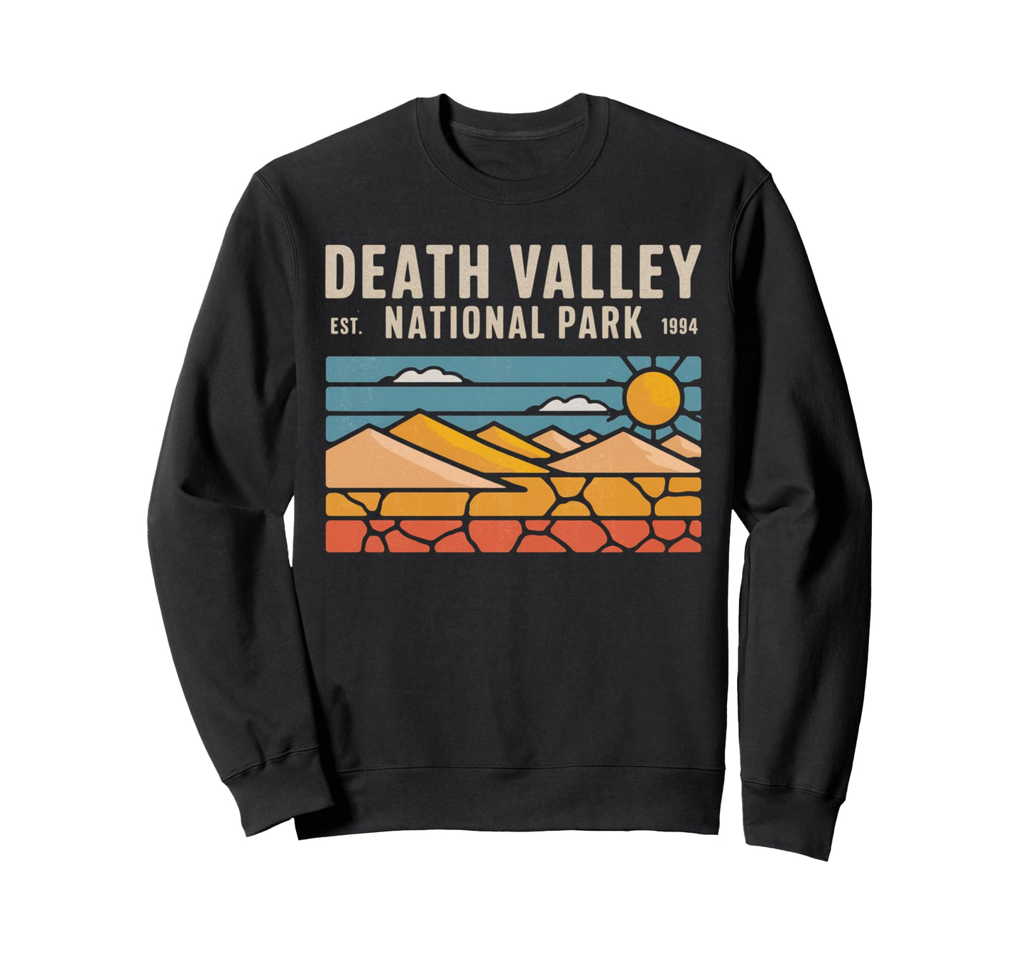 Death Valley National Park Est Sweatshirt - Casual Everyday Wear Men Women - T-Shirt, Sweatshirt, Hoodie