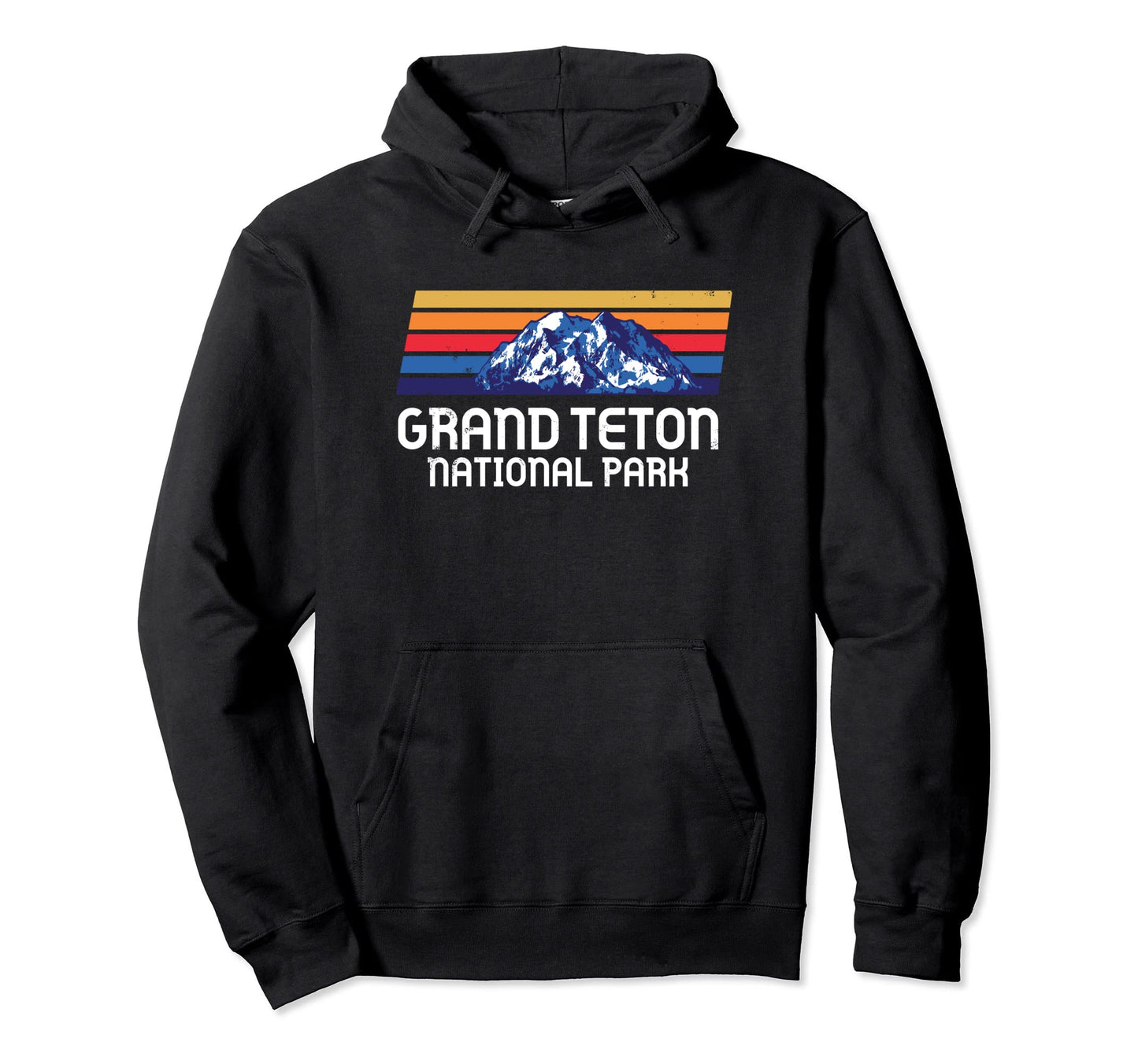 Grand Teton National Park Wyoming State Usa Hoodie - Trendy Graphic Unisex - T-Shirt, Sweatshirt, Hoodie